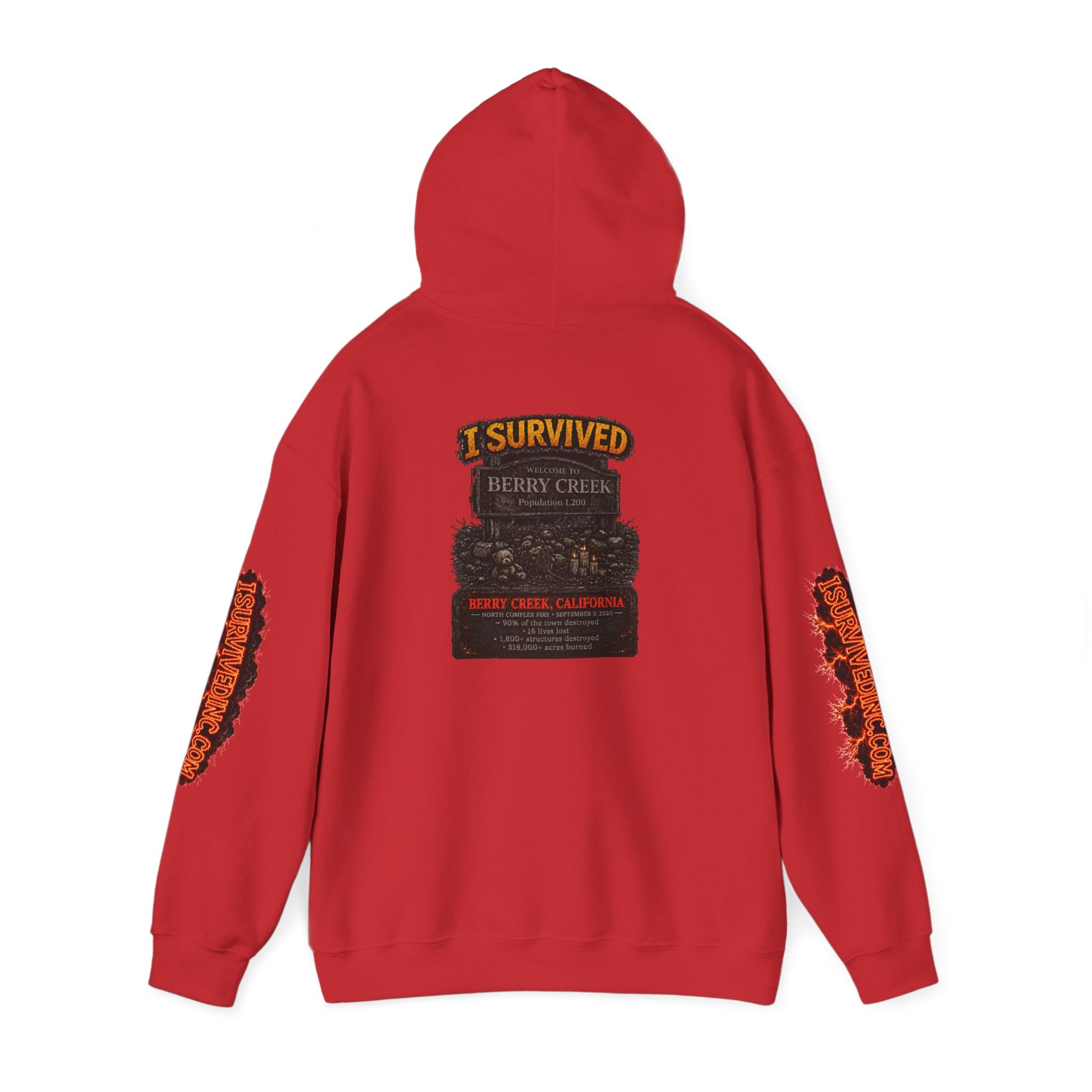 I Survived 2020 — WILDFIRES S2:E1: "Berry Creek" Memorial Hoodie