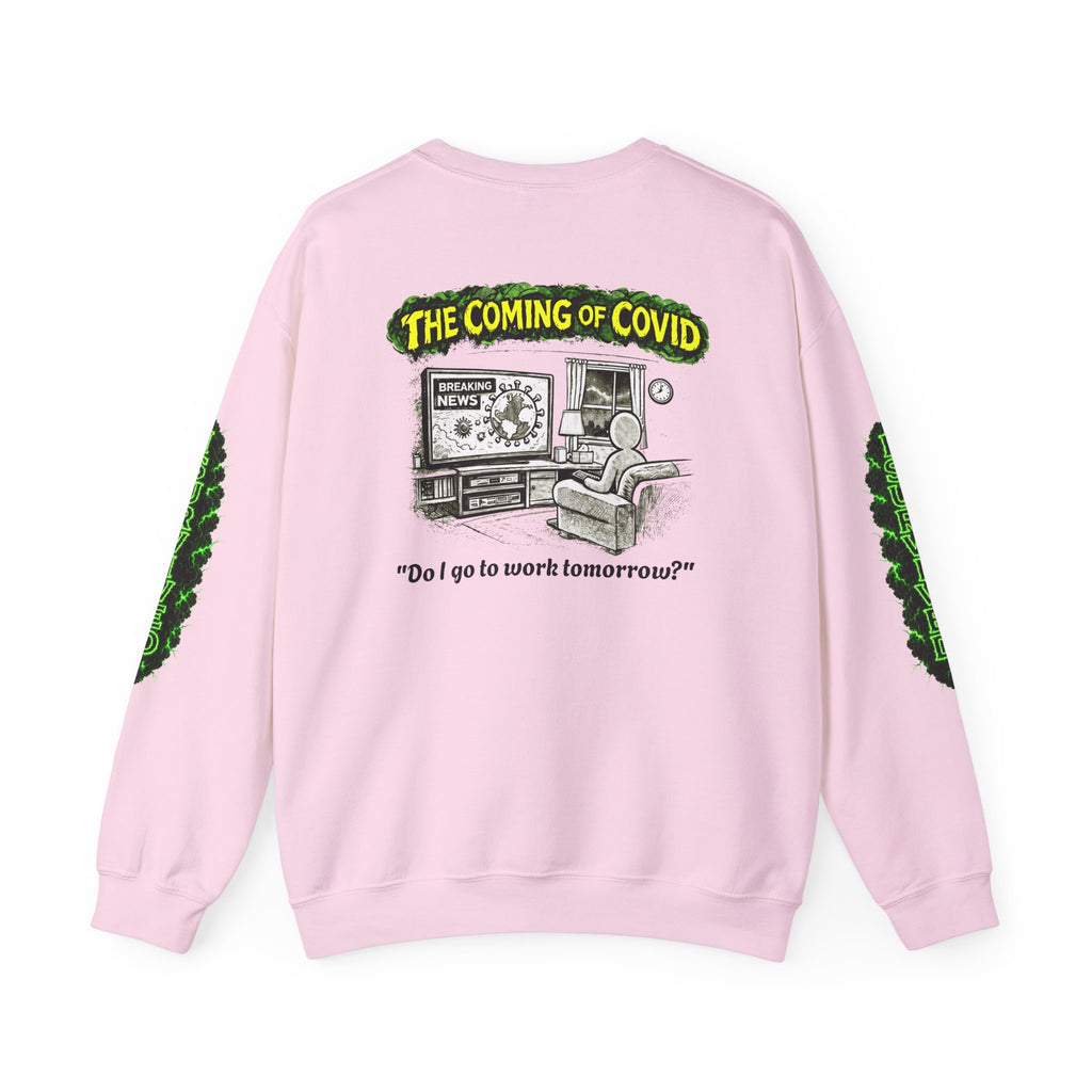 I Survived 2020 — PANDEMIC S1:E2: Director's Cut "The Coming of COVID" Unisex Heavy Blend™ Crewneck Sweatshirt