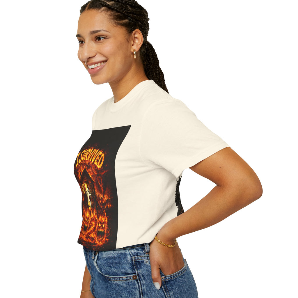 I Survived 2020 — WILDFIRES S2:E1: "Berry Creek" Memorial Unisex Garment-Dyed T-shirt