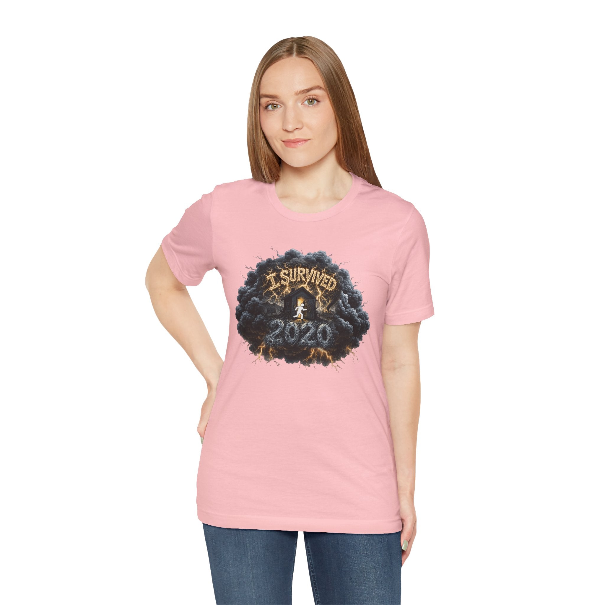I Survived 2020 — Director's Cut Original Design Teaser Tee | Season 1 Premiere Drop Unisex Jersey Short Sleeve Tee