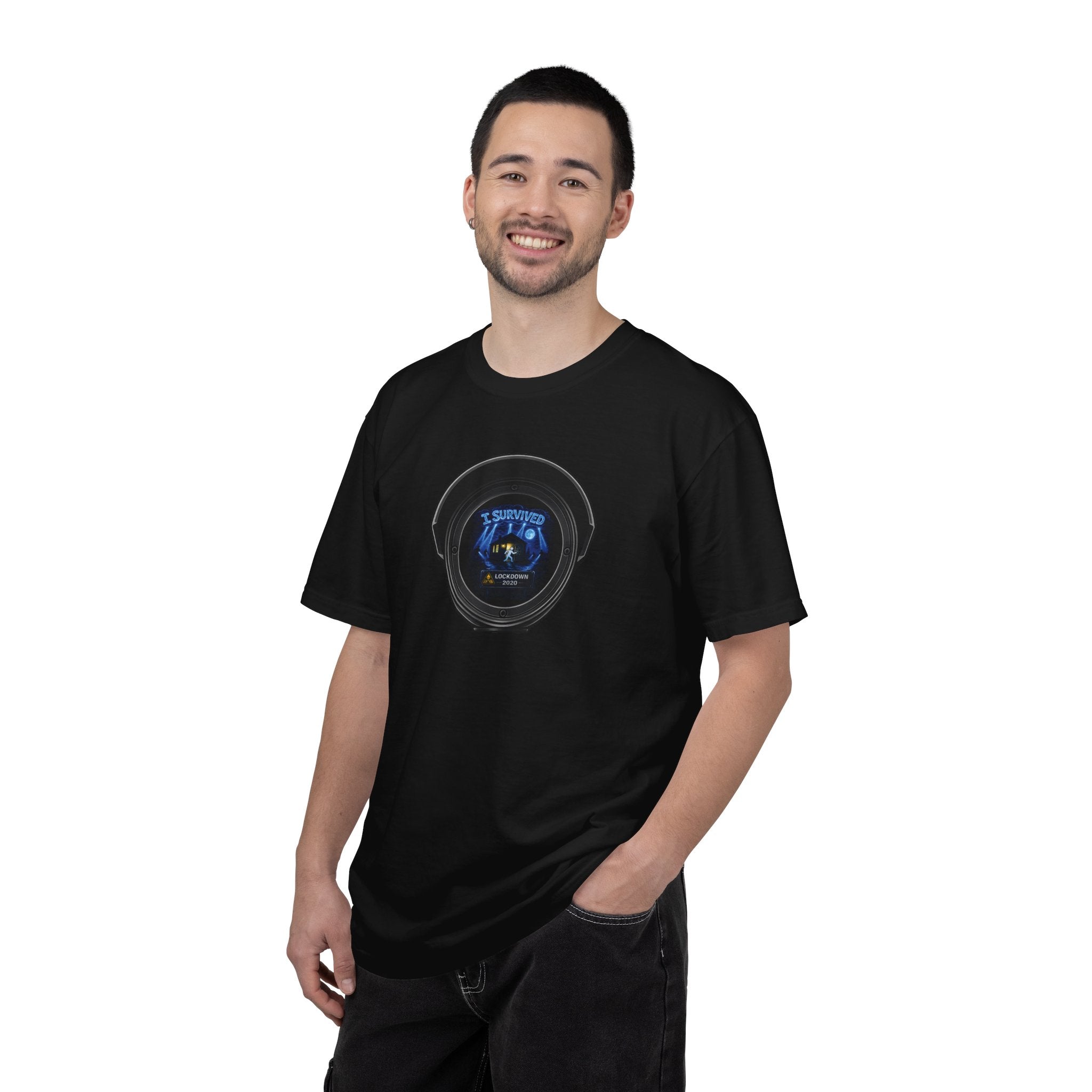 I Survived 2020 —  LOCKDOWN S3:E1: Director's Cut "Quarantine" Unisex Garment-Dyed T-shirt