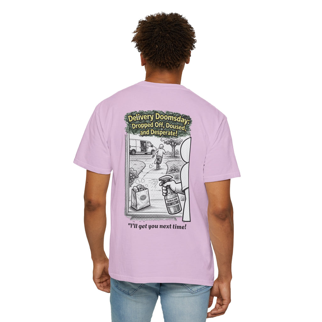 I Survived 2020 — Director's Cut S1:E5 "Delivery Doomsday" | Pandemic Edition Unisex Garment-Dyed T-shirt