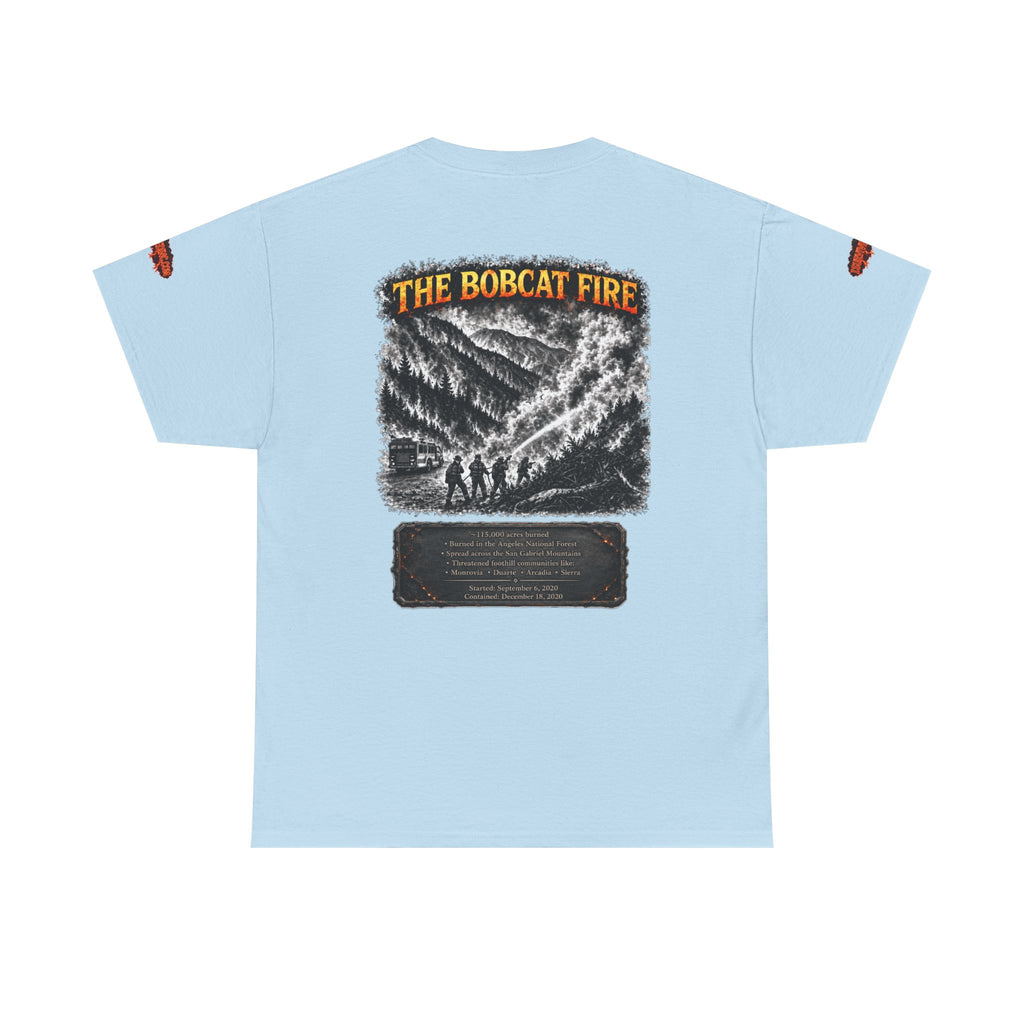 I Survived 2020 — Director's Cut S2:E2 "The Bobcat Fire" | Wildfire Edition Memorial Unisex Heavy Cotton Tee (SPECIAL EDITION)