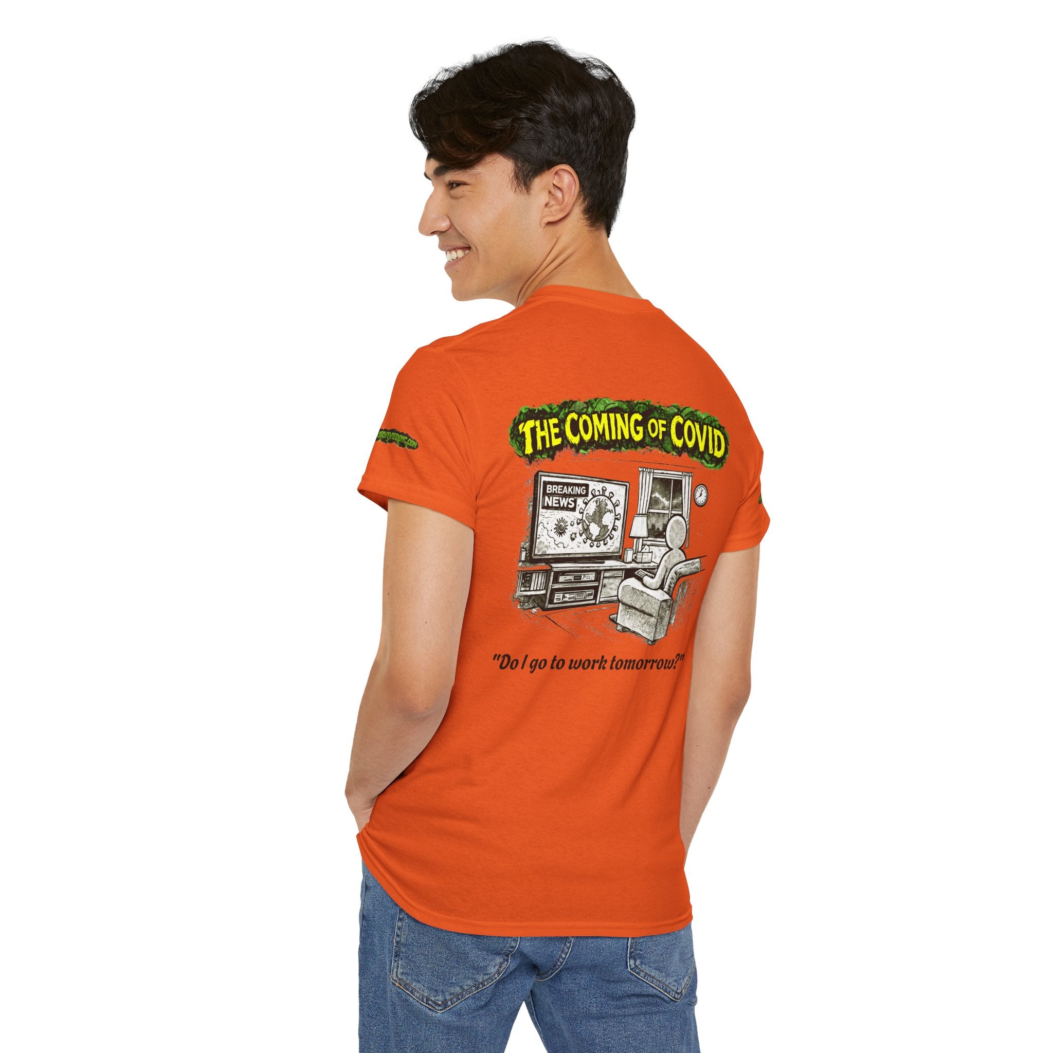 I Survived 2020 — PANDEMIC S1:E2: Director's Cut Special Edition "The Coming of COVID" Unisex Heavy Cotton Tee