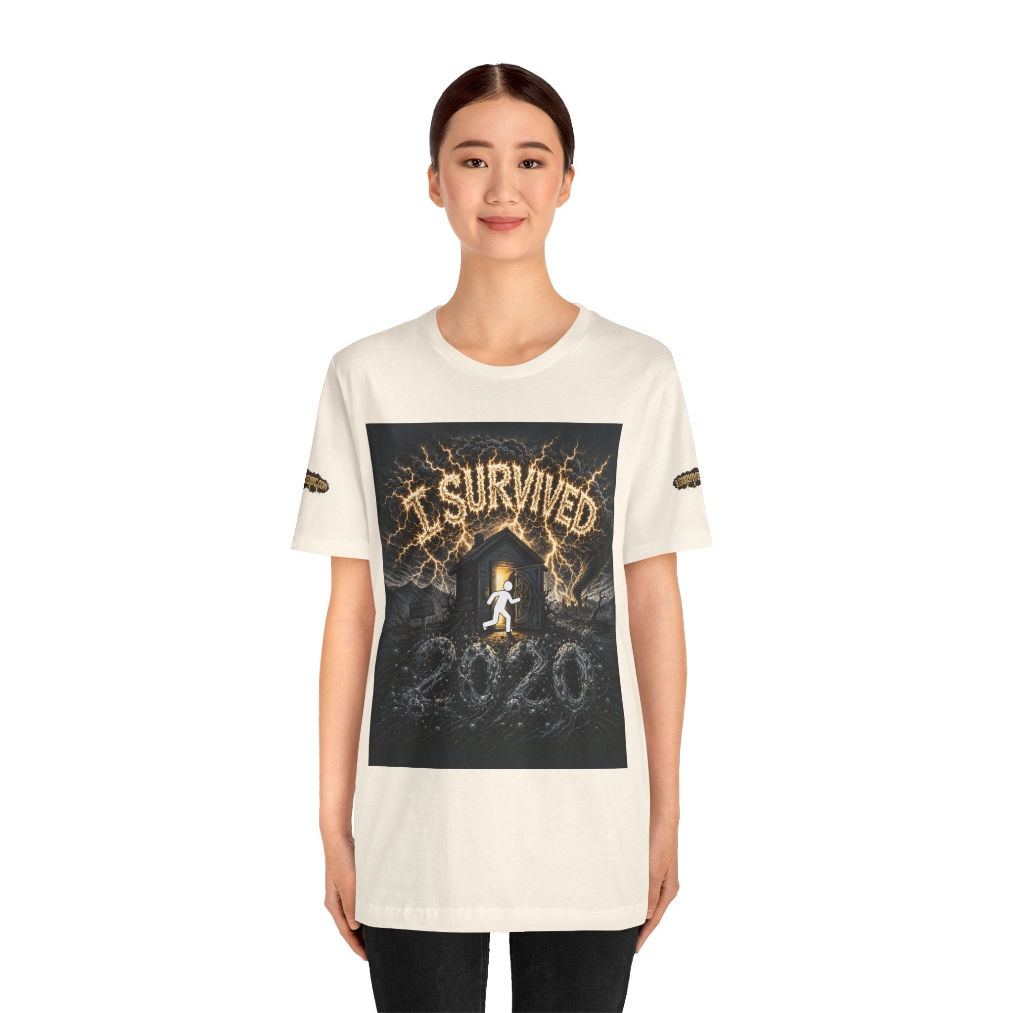 I Survived 2020 — Original PILOT Design: Special Edition Unisex Jersey Short Sleeve Tee