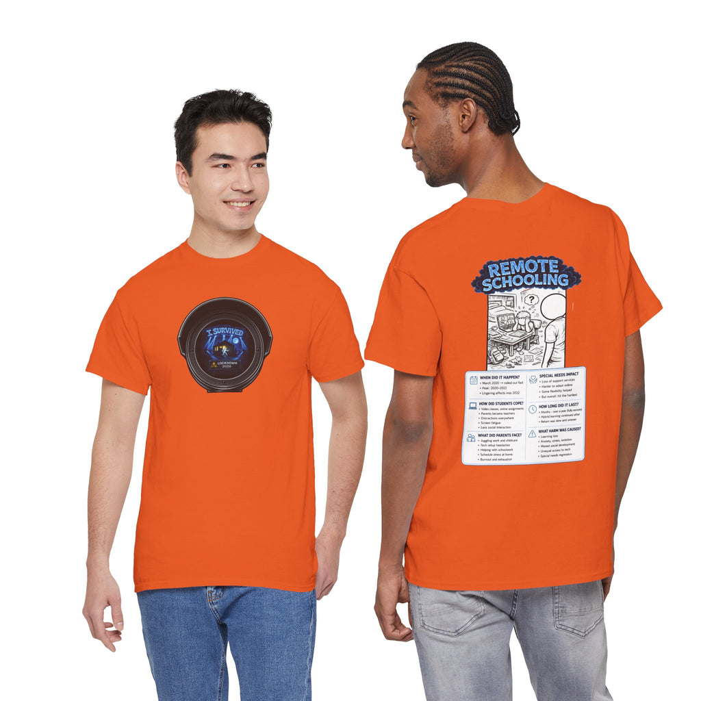 I Survived 2020 — LOCKDOWN S3:E3: Director's Cut "Remote Schooling" Documentary Tee