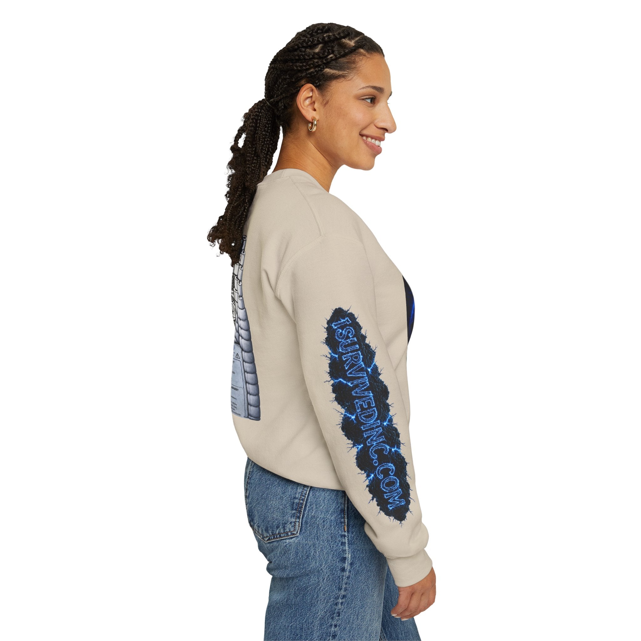I Survived 2020 — LOCKDOWN S3:E1: "Quarantine" Unisex Heavy Blend™ Crewneck Sweatshirt