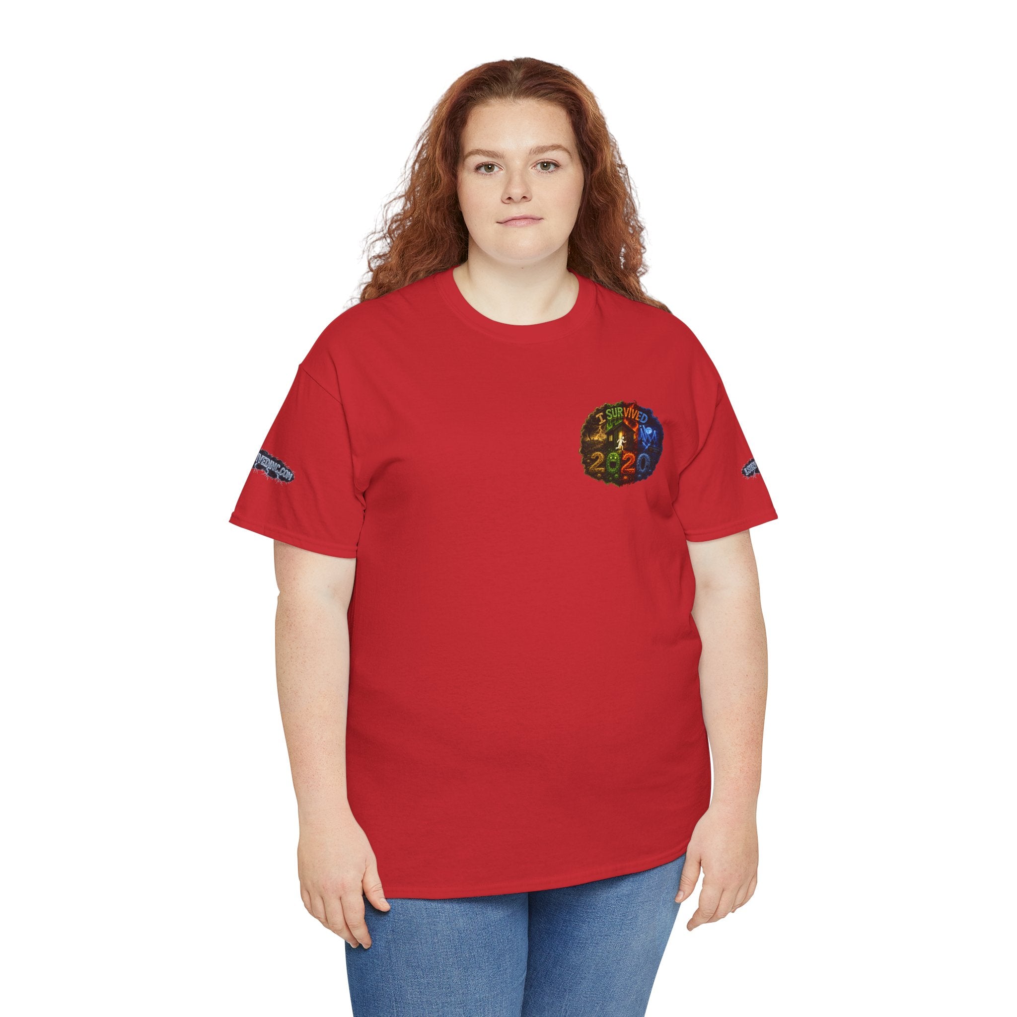 I Survived 2020 — "No Signal" Test Pattern Tee Alien Broadcast Finale Special Edition Summer Premiere Unisex Heavy Cotton Tee