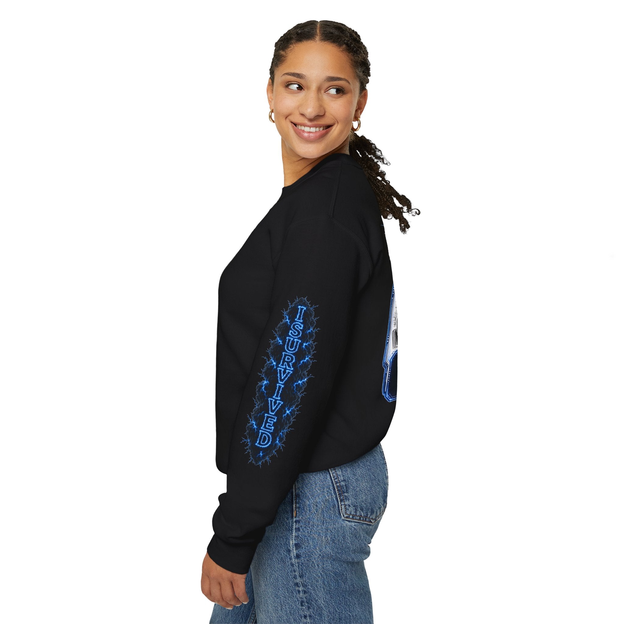 I Survived 2020 — LOCKDOWN S3:E2: Director's Cut Special Edition "Dating Under Lockdown" Unisex Heavy Blend™ Crewneck Sweatshirt
