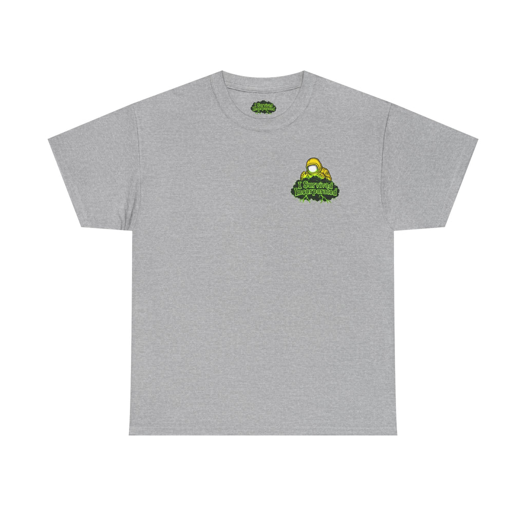 I Survived 2020 — "Please Stand By" Test Pattern Toxic Signal Tee Summer Premiere Unisex Heavy Cotton Tee