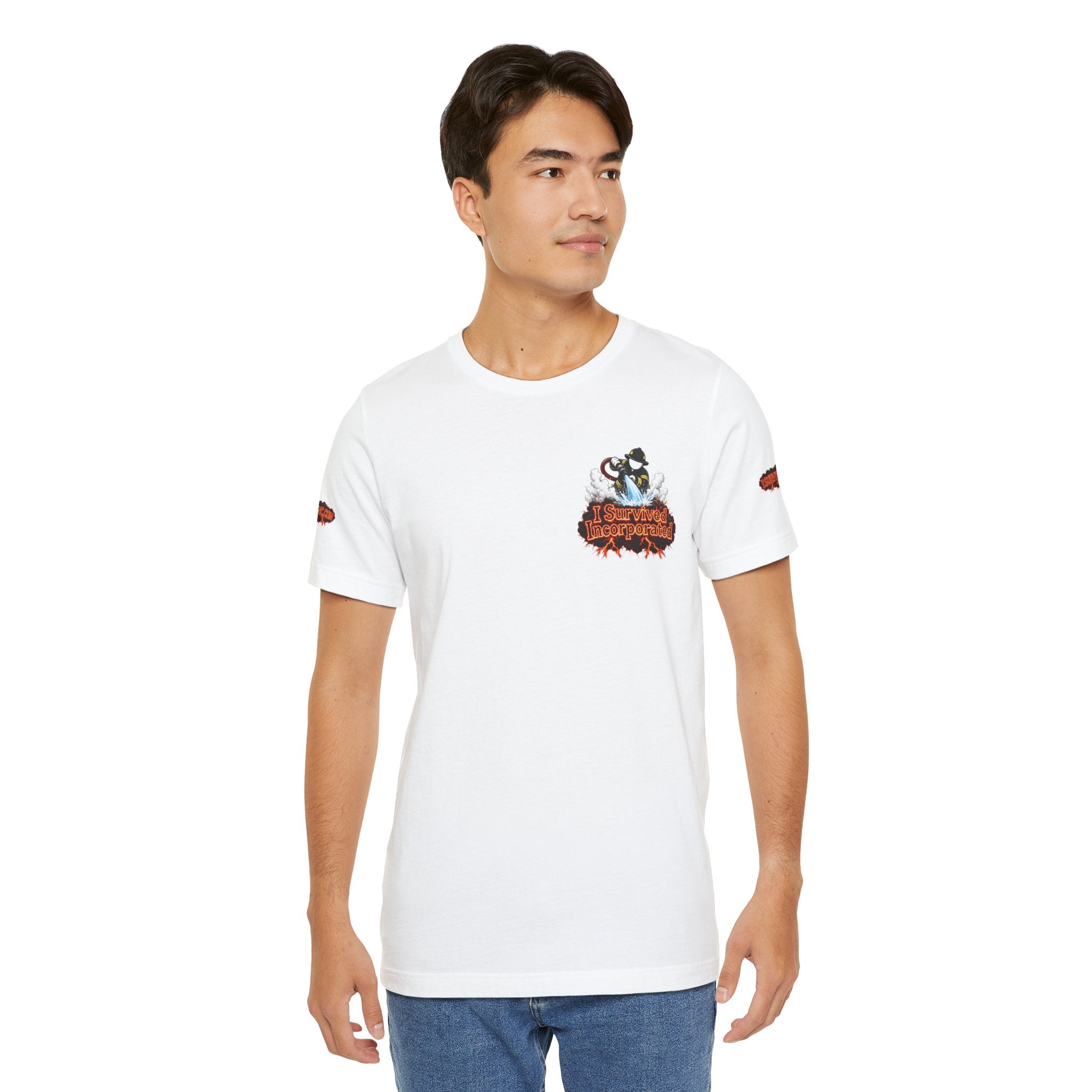 I Survived 2020 — "Please Stand By" Test Pattern Tee Wildfire Signal Special Edition Summer Premiere Unisex Jersey Short Sleeve Tee