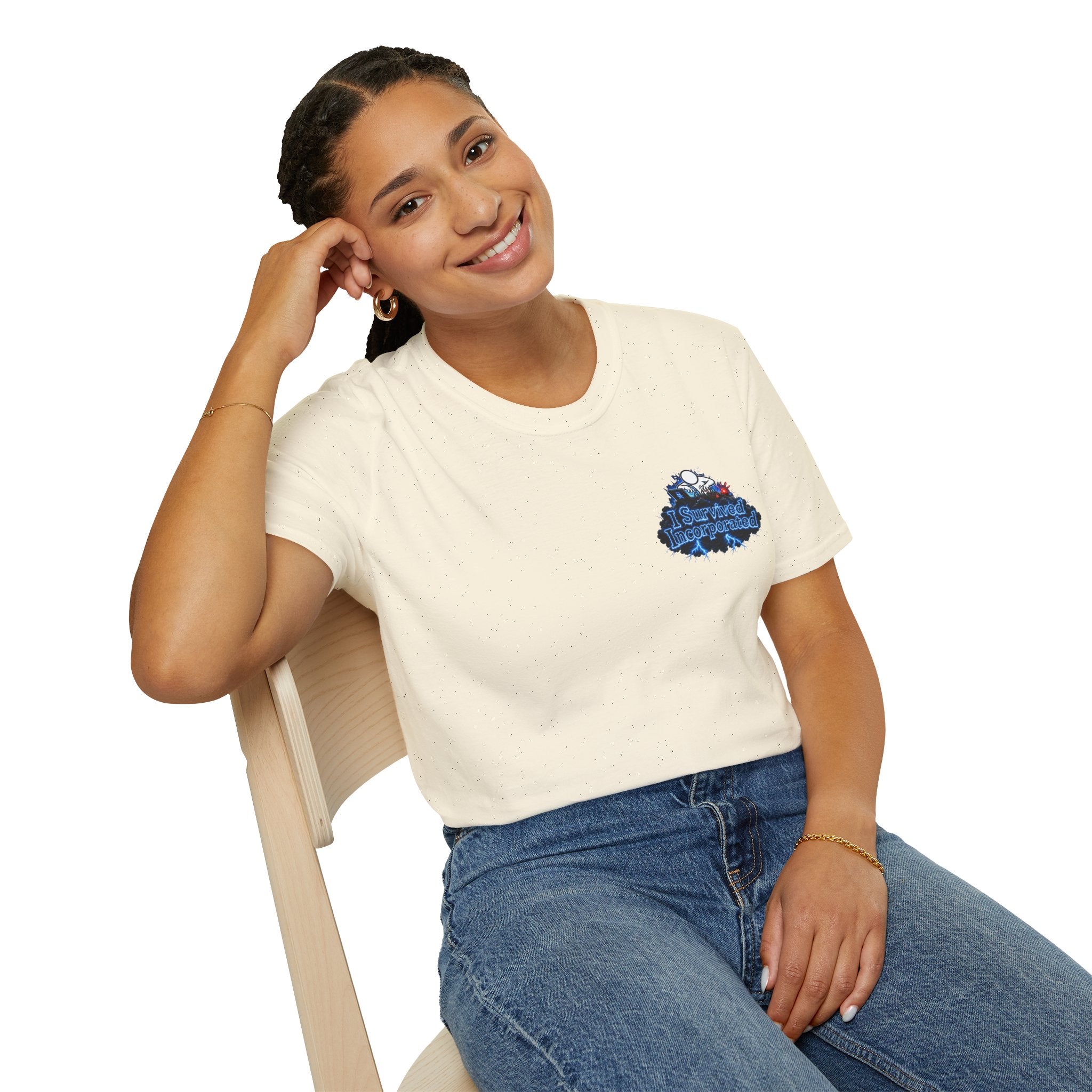 I Survived 2020 — "Please Stand By" Test Pattern Tee Lockdown Edition Summer Exclusive Unisex Softstyle T-Shirt