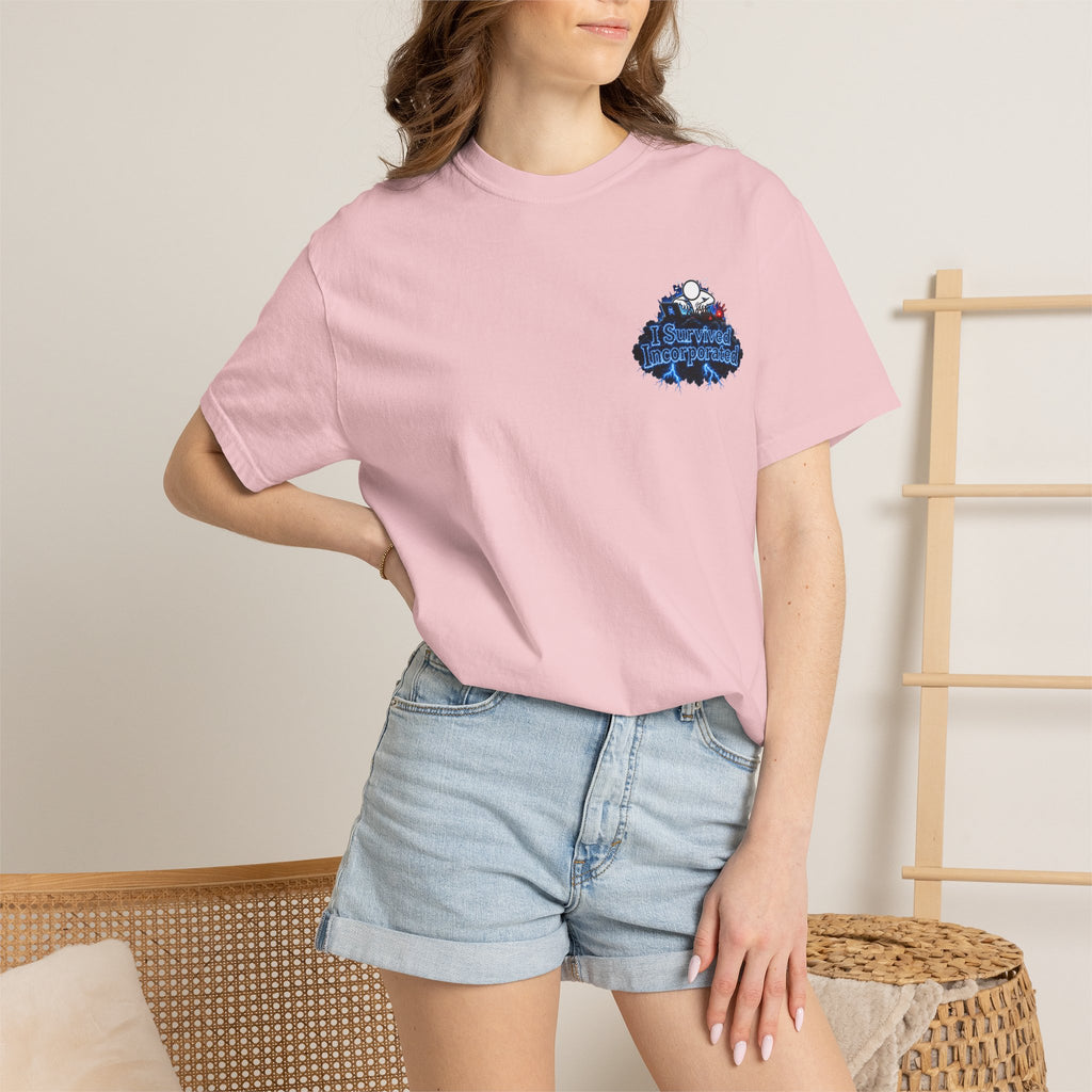 I Survived 2020 — "Please Stand By" Test Pattern Tee Lockdown Special Edition Summer Exclusive Unisex Garment-Dyed T-shirt