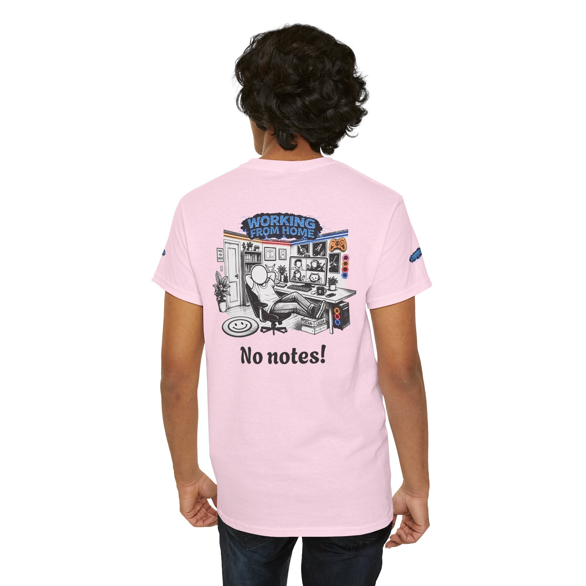I Survived 2020 — LOCKDOWN S3:E4: Special Edition "Working From Home" Unisex Heavy Cotton Tee