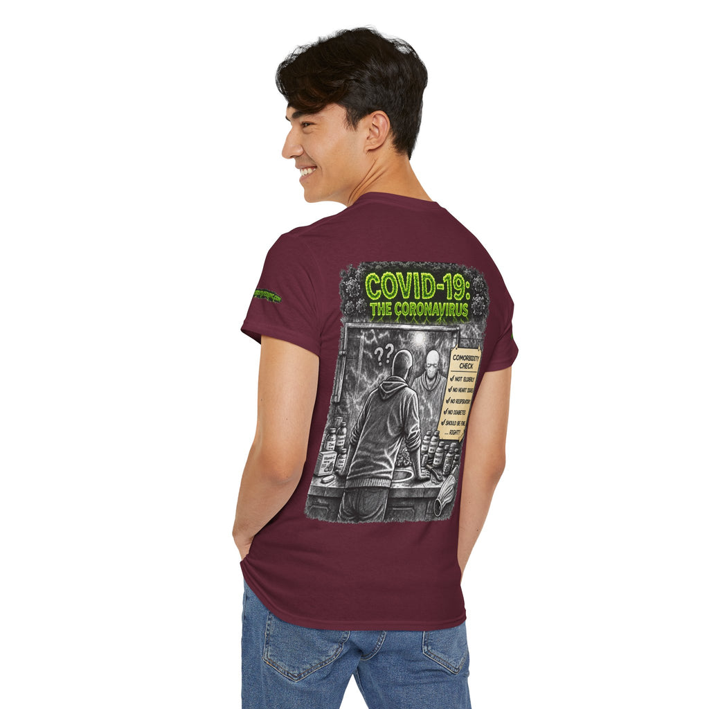 I Survived 2020 — Director's Cut S1:E1 "COVID-19: The Coronavirus" | Pandemic Edition Unisex Heavy Cotton Tee (SPECIAL EDITION)
