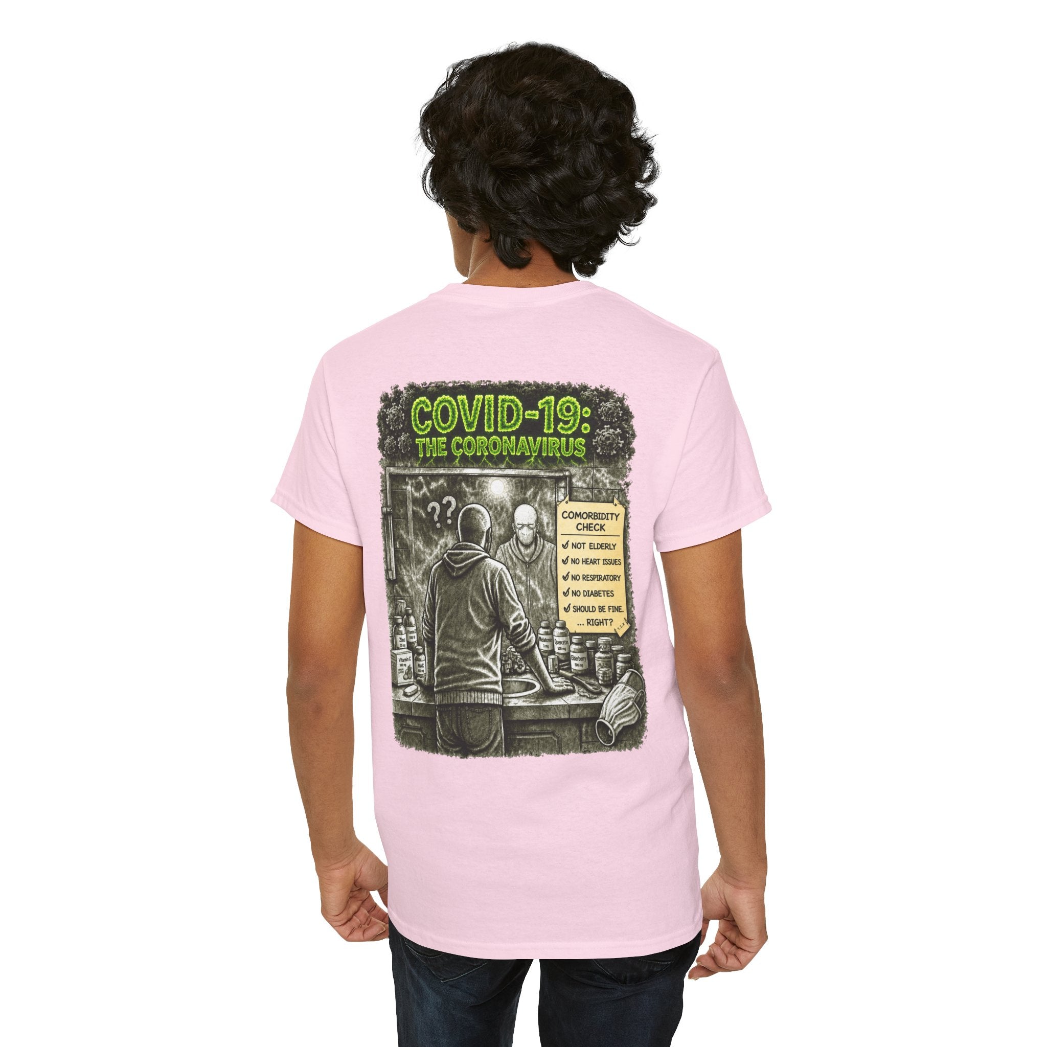 I Survived 2020 — PANDEMIC S1:E1: Director's Cut "COVID-19: The Coronavirus" Unisex Heavy Cotton Tee