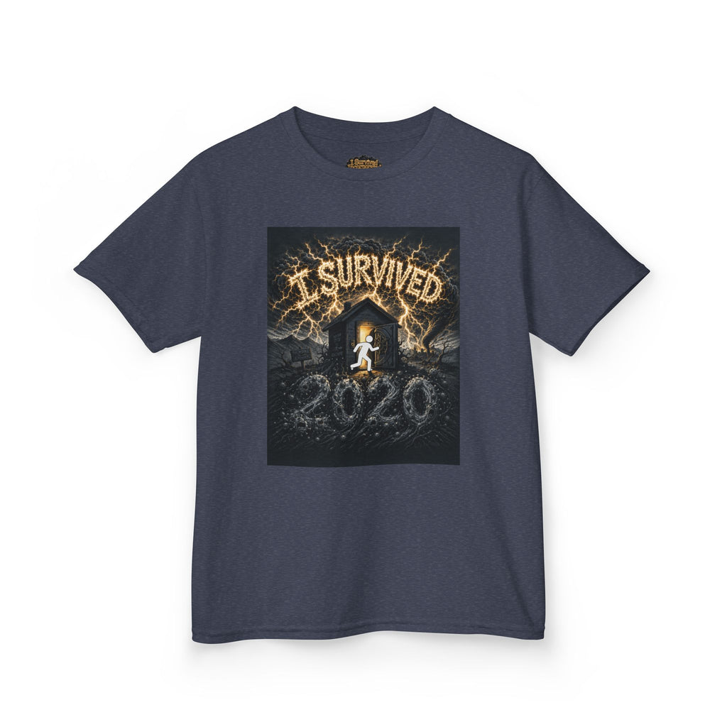 I Survived 2020 — Original Design Teaser Tee | Season 1 Premiere Drop Kids Heavy Cotton™ Tee