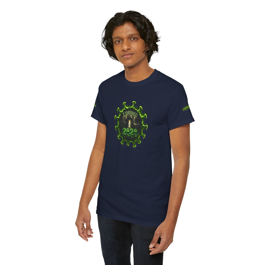 I Survived 2020 — PANDEMIC S1:E1: Director's Cut Special Edition "COVID-19: The Coronavirus" Unisex Heavy Cotton Tee