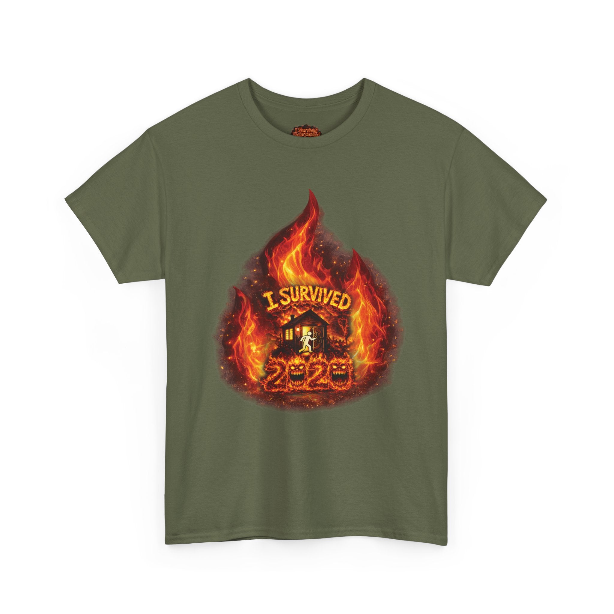 I Survived 2020 — Director's Cut S2:E3 "The California Wildfires" | Wildfire Edition Memorial Unisex Heavy Cotton Tee