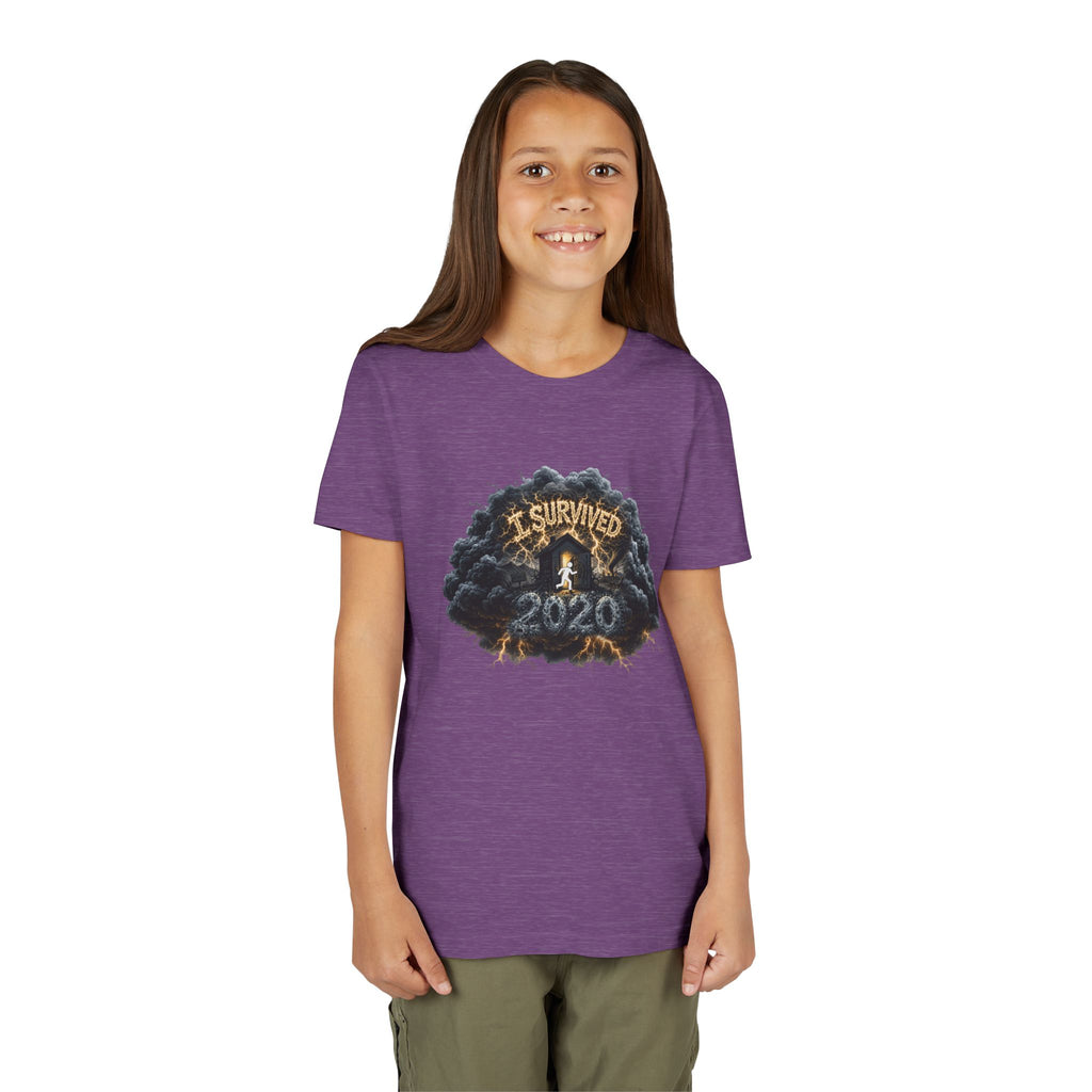 I Survived 2020 — Director's Cut Original Design Teaser Tee | Season 1 Premiere Drop Youth Short Sleeve Tee
