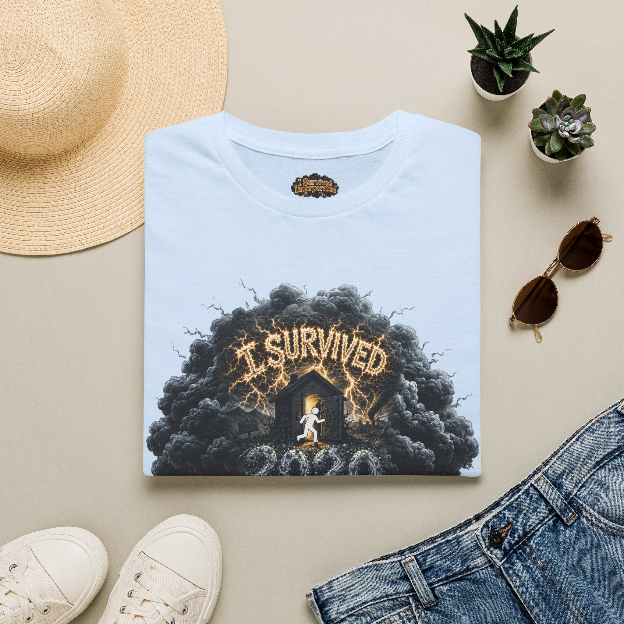 I Survived 2020 — Director's Cut Original Design Teaser Tee | Season 1 Premiere Drop Unisex Softstyle T-Shirt