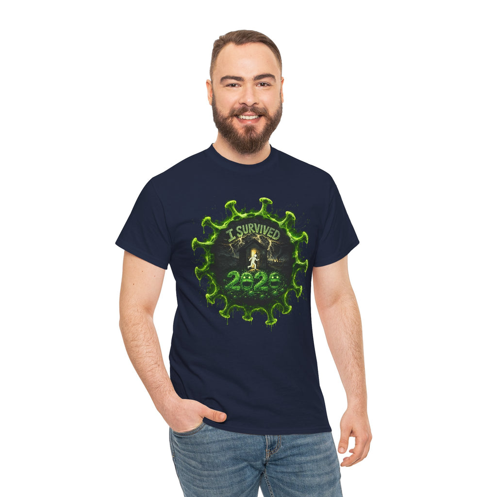 I Survived 2020 — Director's Cut S1:E5 "Delivery Doomsday" | Pandemic Edition Unisex Heavy Cotton Tee