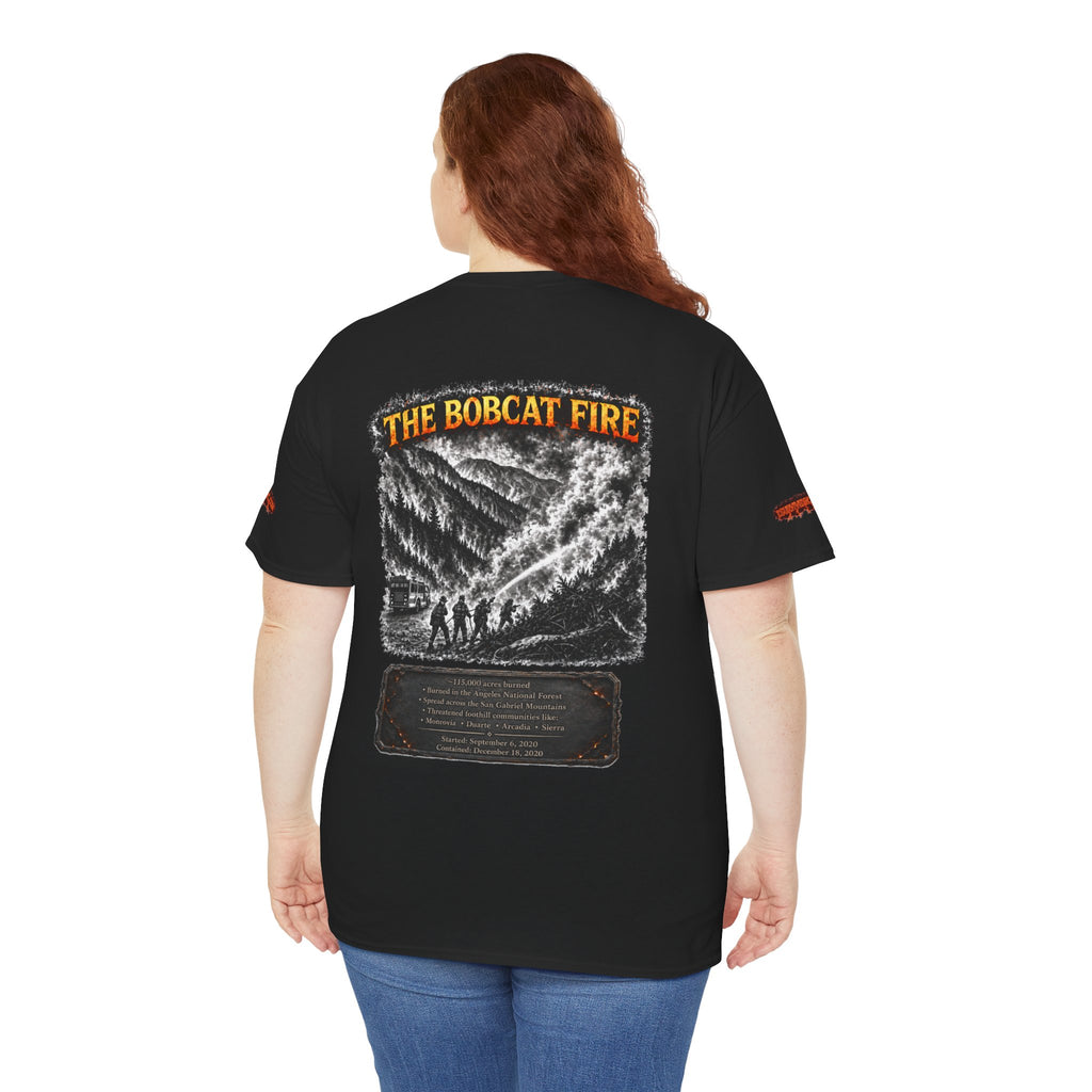I Survived 2020 — Director's Cut S2:E2 "The Bobcat Fire" | Wildfire Edition Memorial Unisex Heavy Cotton Tee (SPECIAL EDITION)