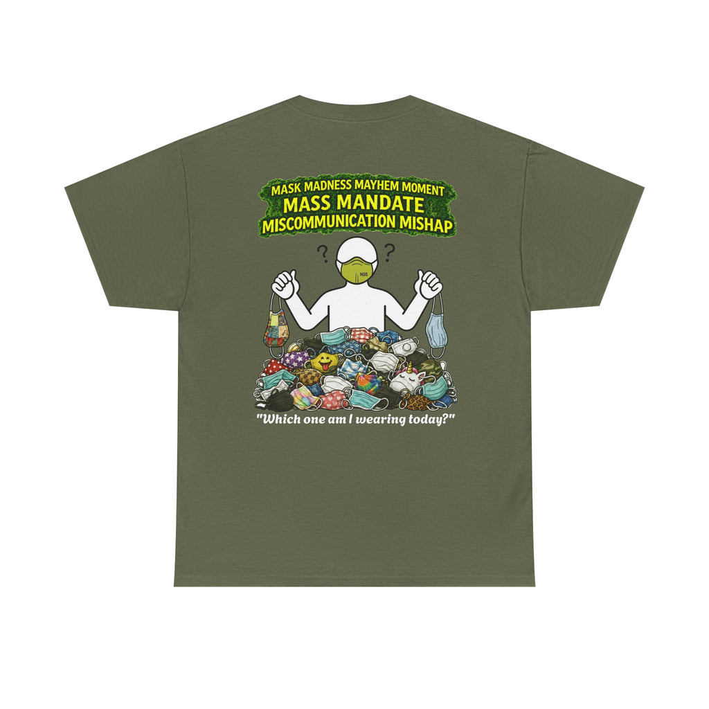 Sobreviví al 2020 — T1:E4 "Caos en Mascarillas: Un Momento de Locura" | Camiseta Unisex de Algodón Grueso Edición Pandemia (EDICIÓN ESPECIAL)
