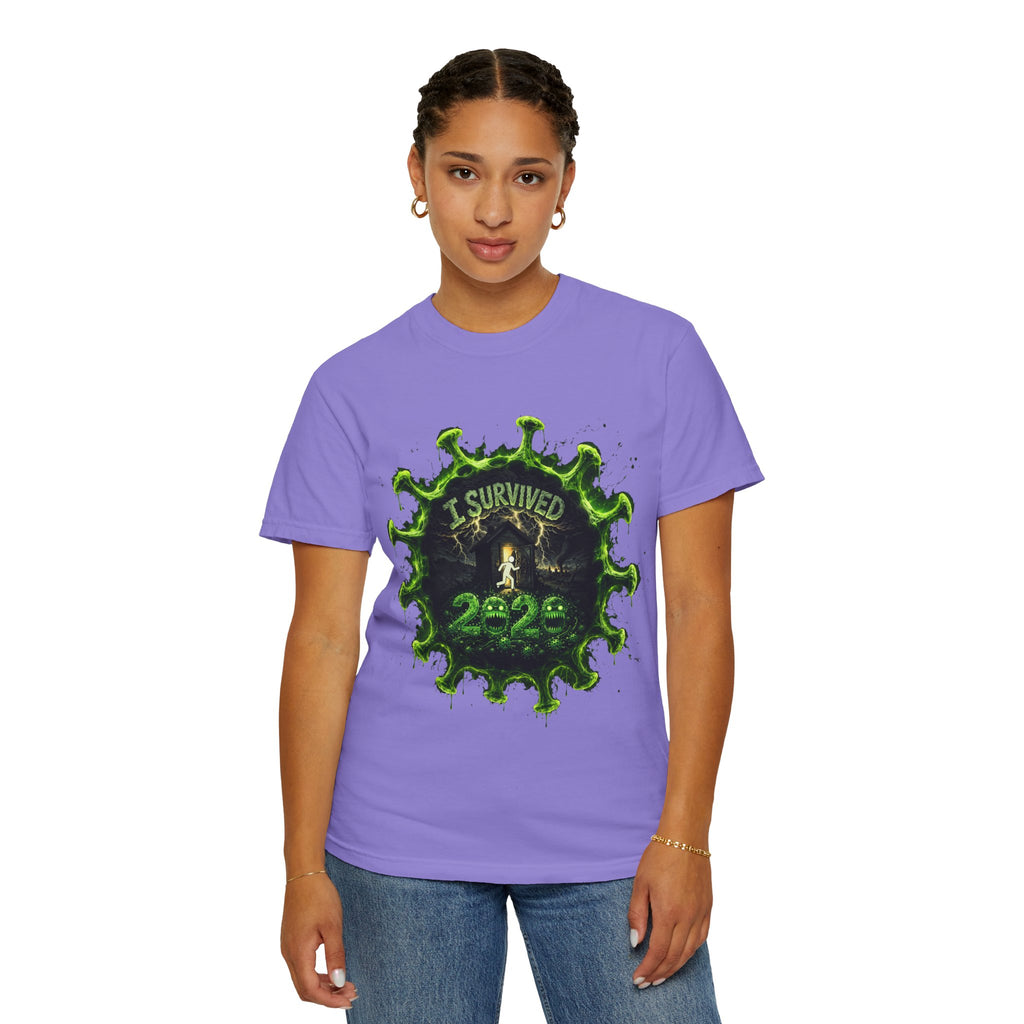 I Survived 2020 — Director's Cut S1:E5 "Delivery Doomsday" | Pandemic Edition Unisex Garment-Dyed T-shirt