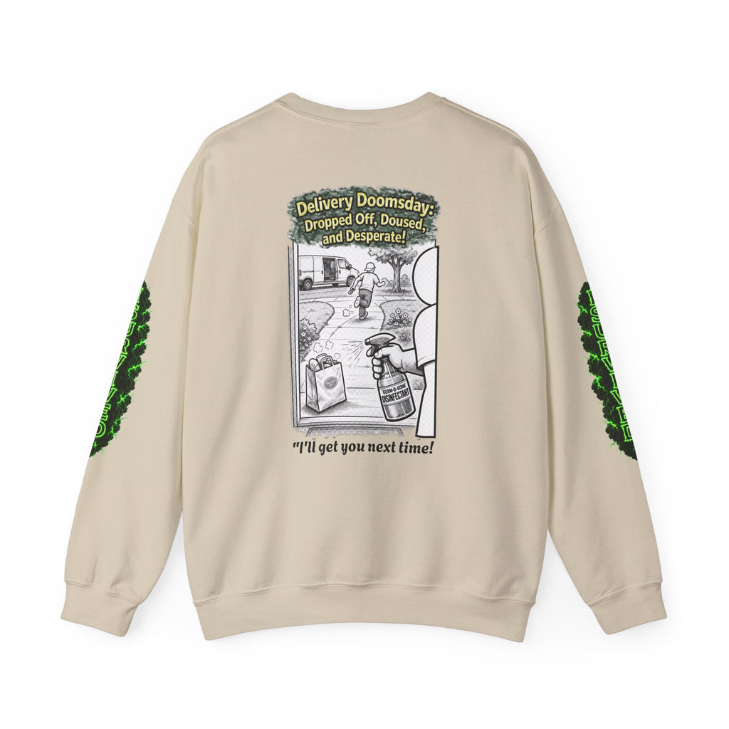 I Survived 2020 — Director's Cut S1:E5 "Delivery Doomsday" | Pandemic Edition Unisex Heavy Blend™ Crewneck Sweatshirt