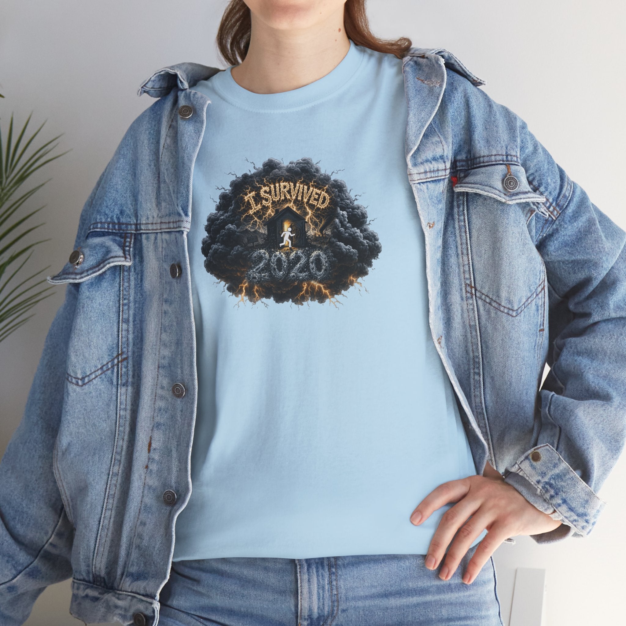 I Survived 2020 — Original PILOT Design: Director's Cut Special Edition Unisex Heavy Cotton Tee
