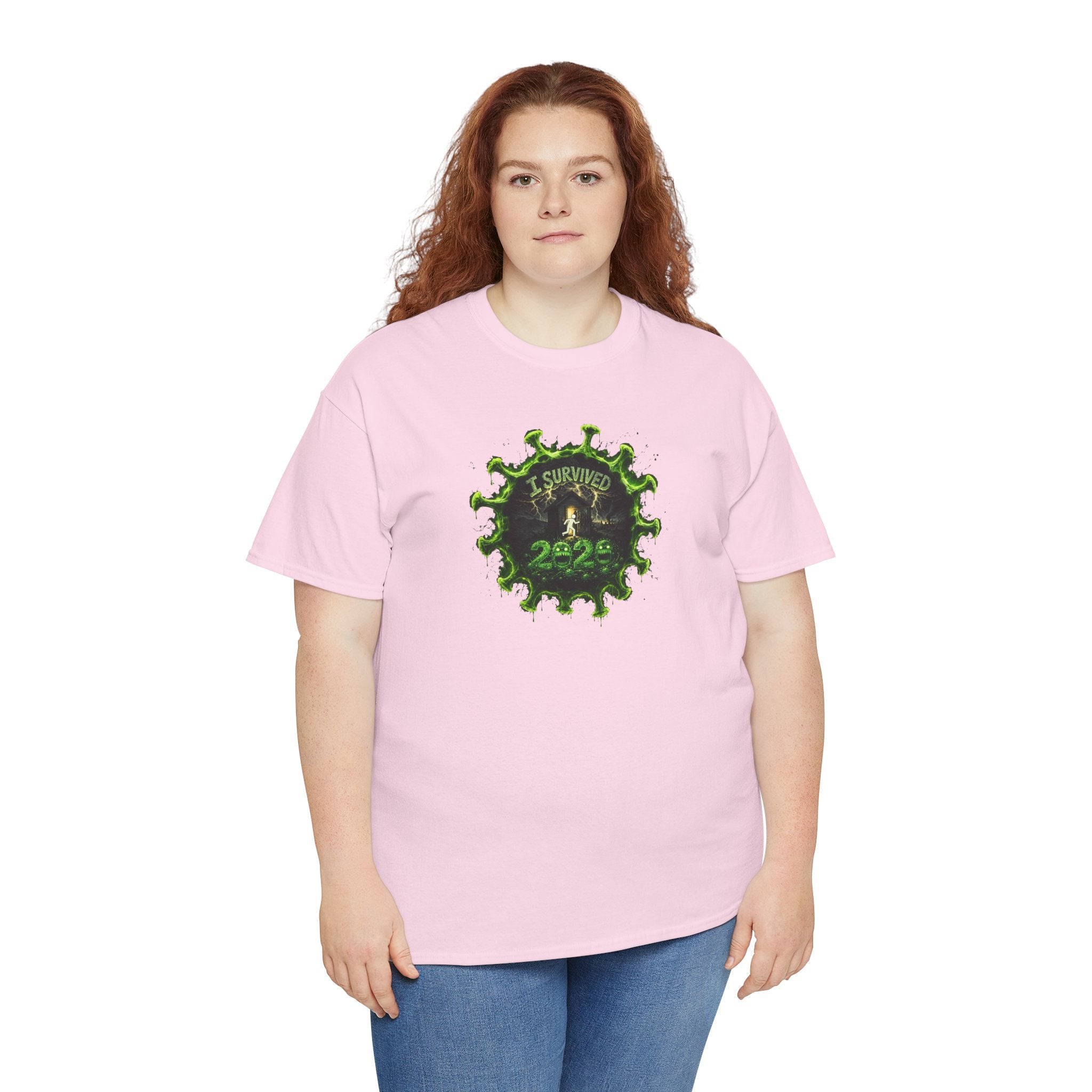 I Survived 2020 — PANDEMIC S1:E4: Director's Cut "Mask Madness" Unisex Heavy Cotton Tee