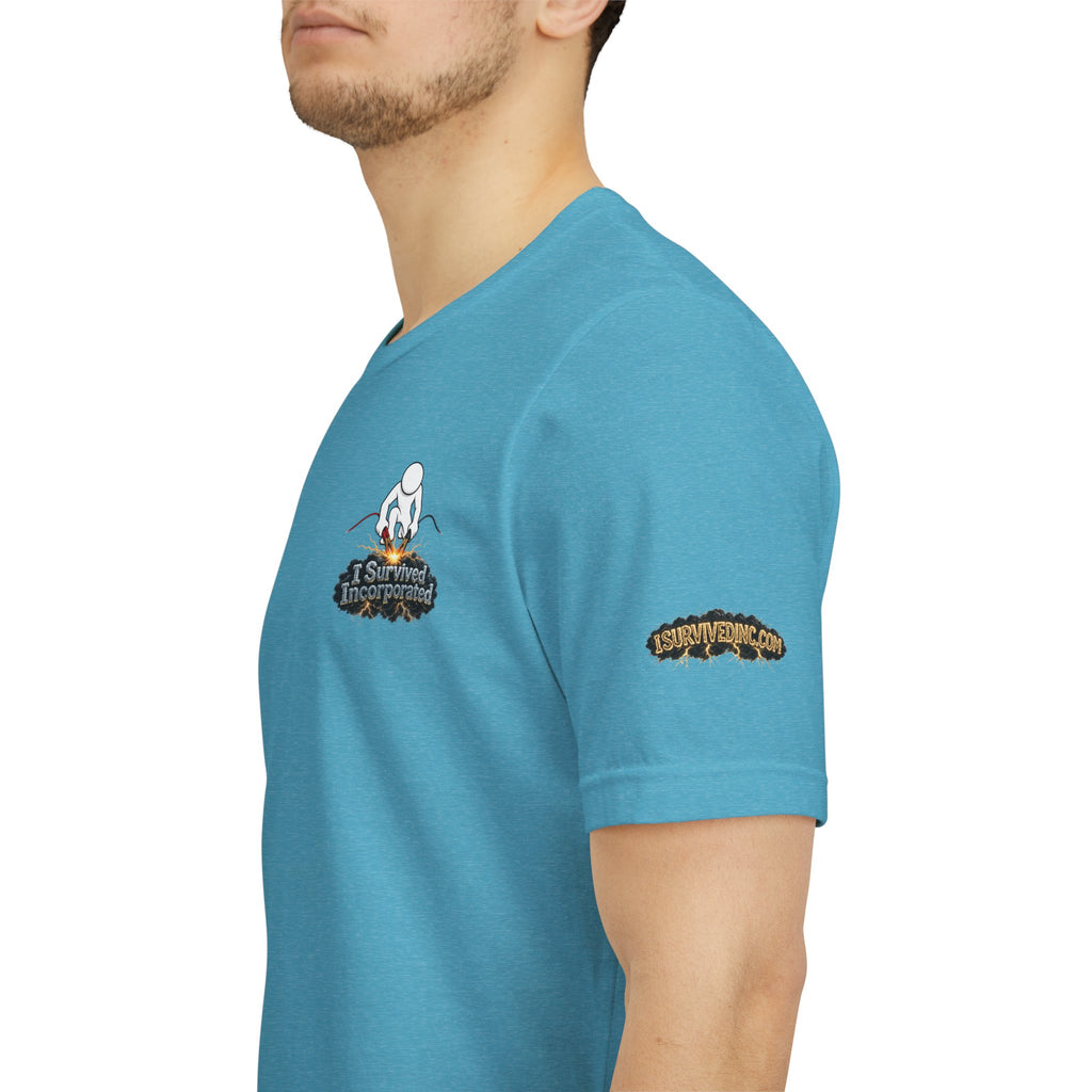 I Survived 2020 — "Please Stand By" Test Pattern Tee Special Edition Summer Premier Unisex Jersey Short Sleeve Tee