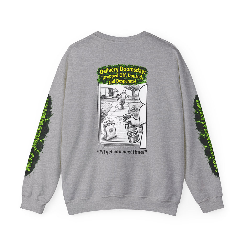 I Survived 2020 — PANDEMIC S1:E5: "Delivery Doomsday" Unisex Heavy Blend™ Crewneck Sweatshirt