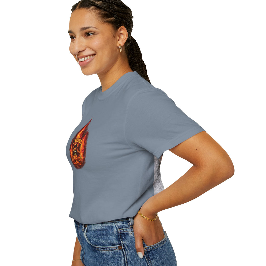 I Survived 2020 — WILDFIRES S2:E4: Director's Cut "Western U.S. Wildfire Season" Memorial Unisex Garment-Dyed T-shirt