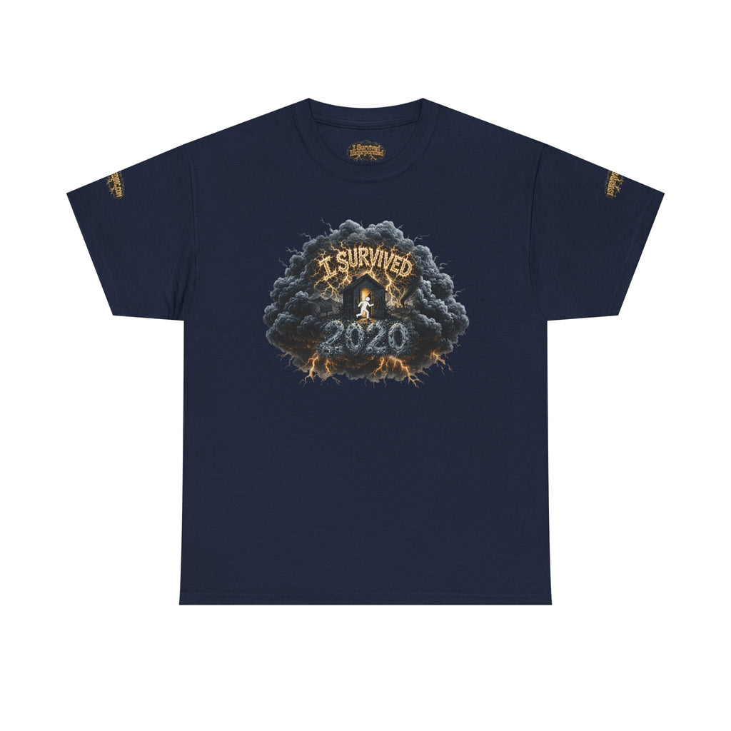 I Survived 2020 — Director's Cut Original Design Teaser Tee | Season 1 Premiere Drop Unisex Heavy Cotton Tee (SPECIAL EDITION)