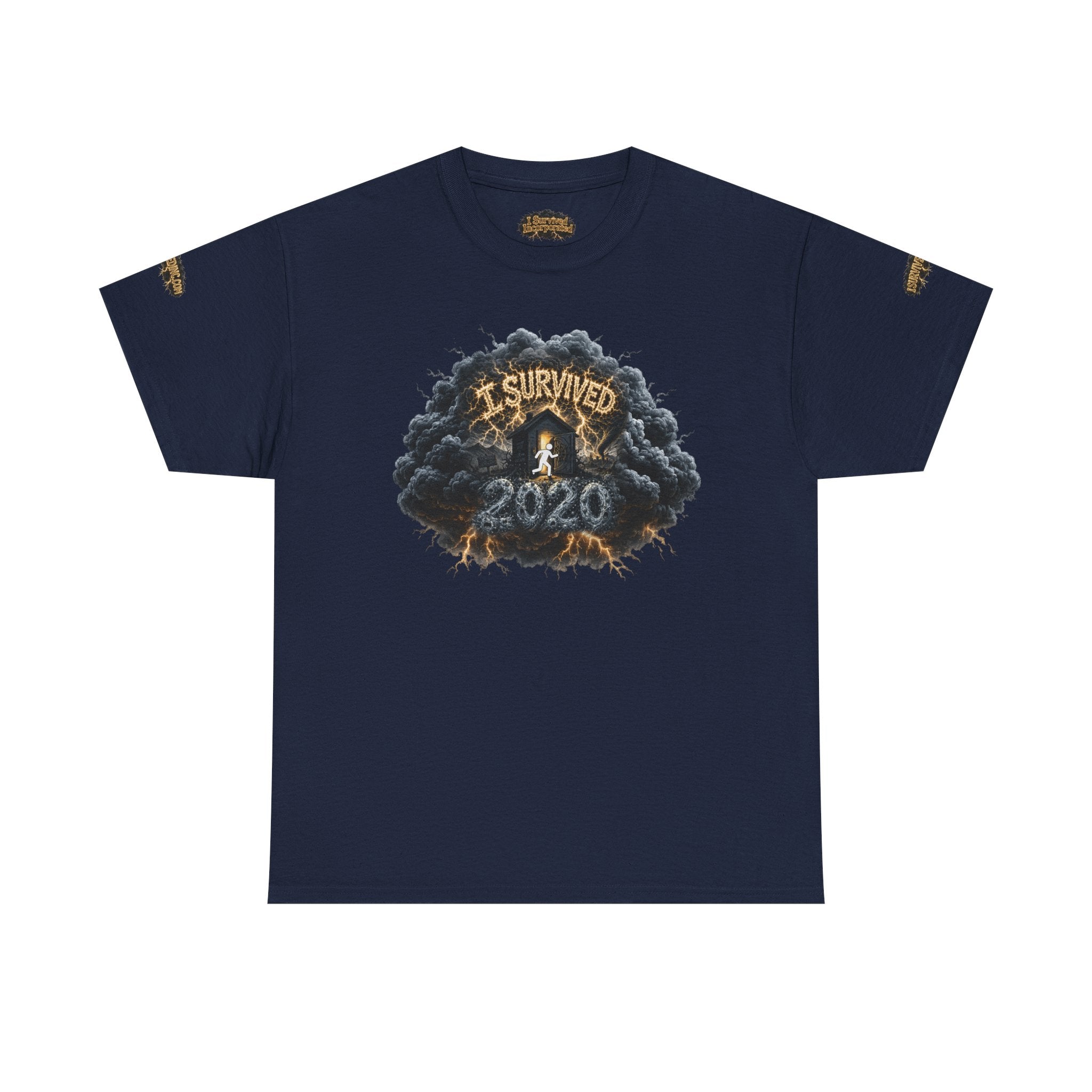 I Survived 2020 — Director's Cut Original Design Teaser Tee | Season 1 Premiere Drop Unisex Heavy Cotton Tee (SPECIAL EDITION)