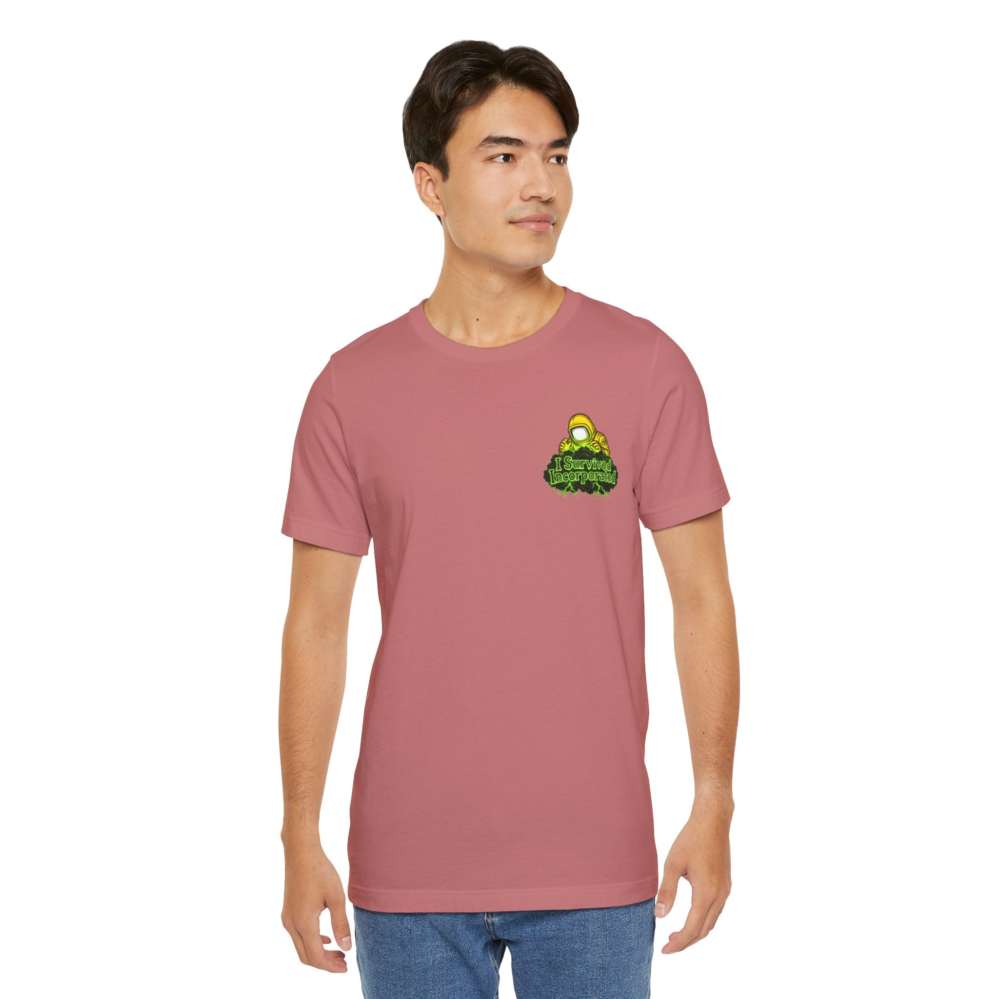 I Survived 2020 — "Please Stand By" Test Pattern Toxic Signal Tee Summer Premiere Unisex Jersey Short Sleeve Tee