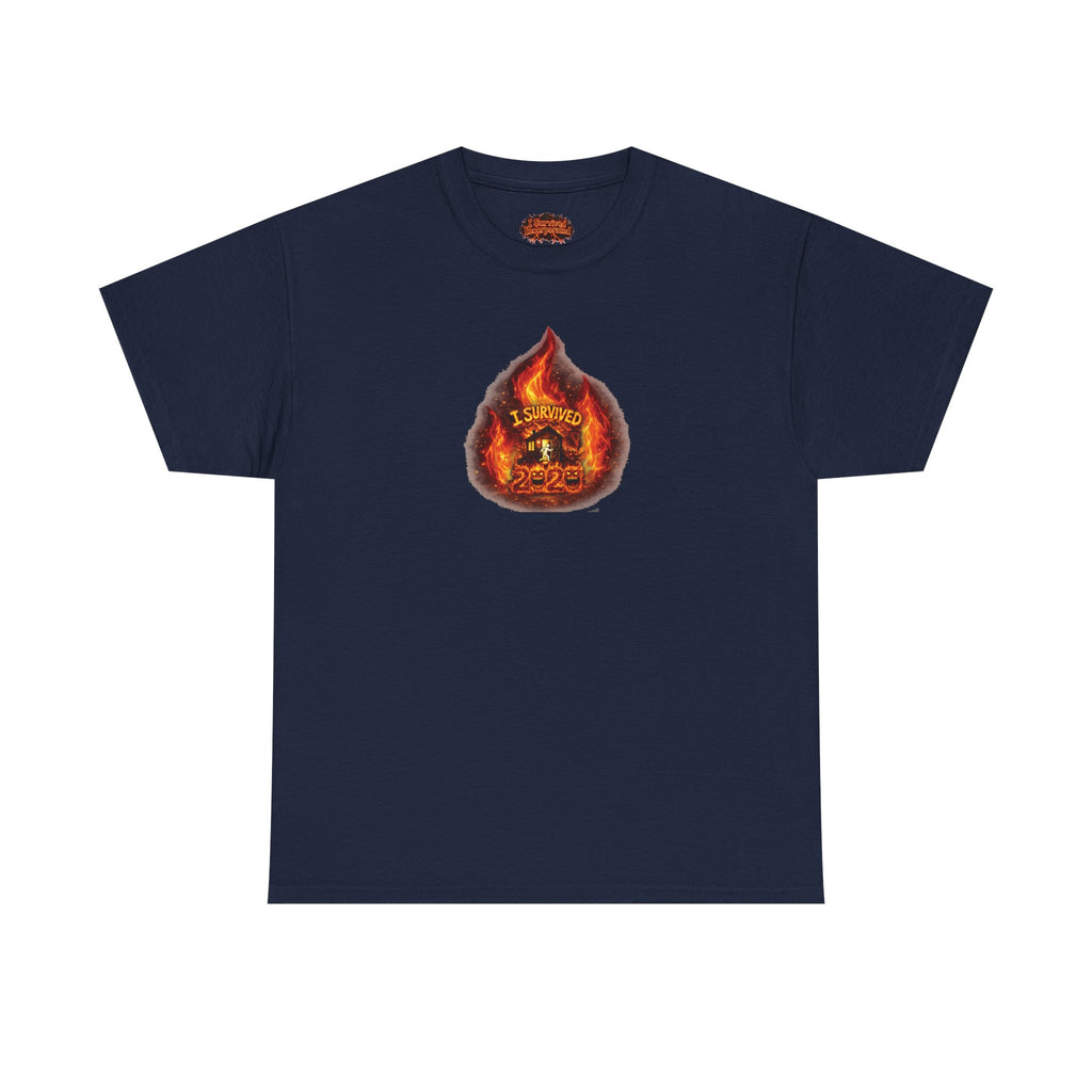 I Survived 2020 — WILDFIRES S2:E3: Director's Cut "The California Wildfires" Memorial Unisex Heavy Cotton Tee