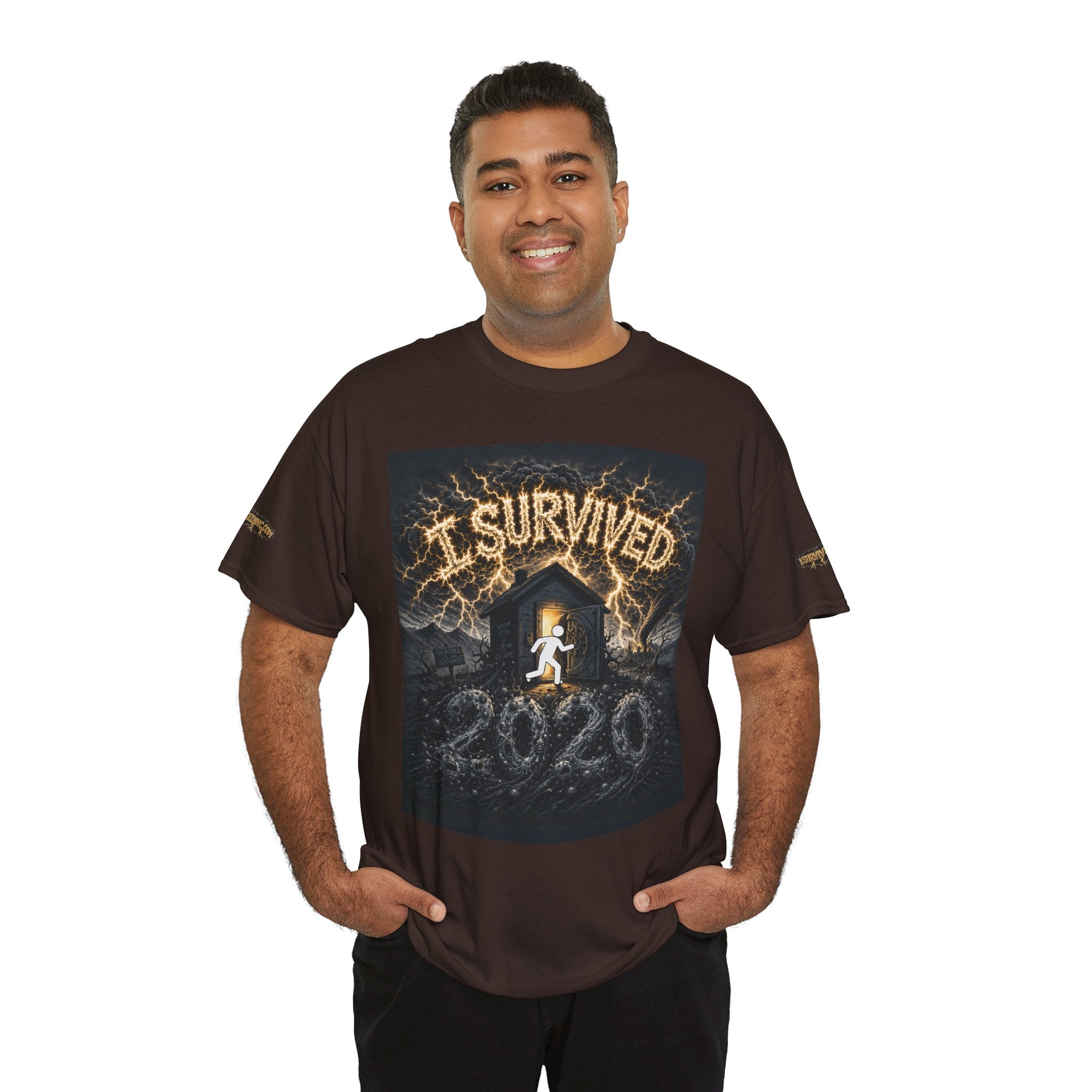I Survived 2020 — Original PILOT Design: Special Edition Unisex Heavy Cotton Tee
