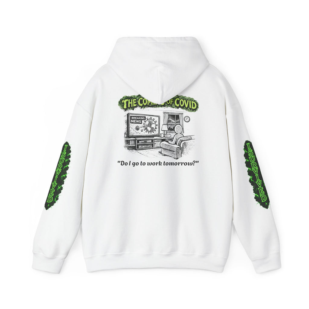 I Survived 2020 — Director's Cut S1:E2 "The Coming of COVID" | Pandemic Edition Hoodie Sweatshirt