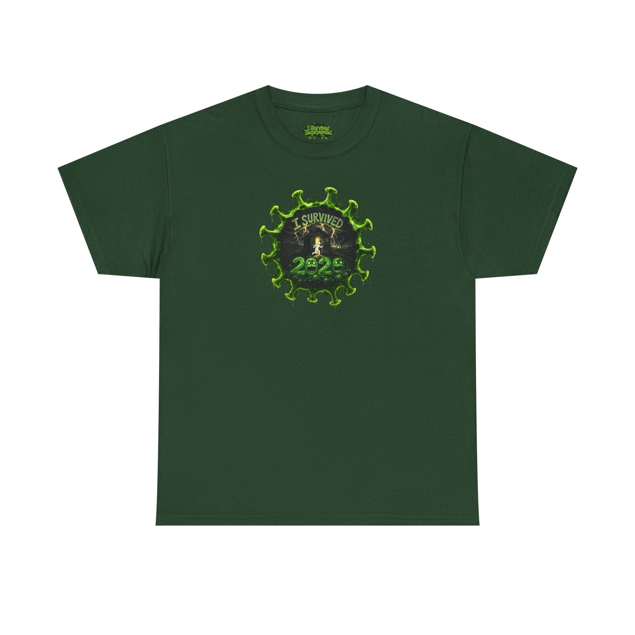 I Survived 2020 — PANDEMIC S1:E2: Director's Cut "The Coming of COVID" Unisex Heavy Cotton Tee