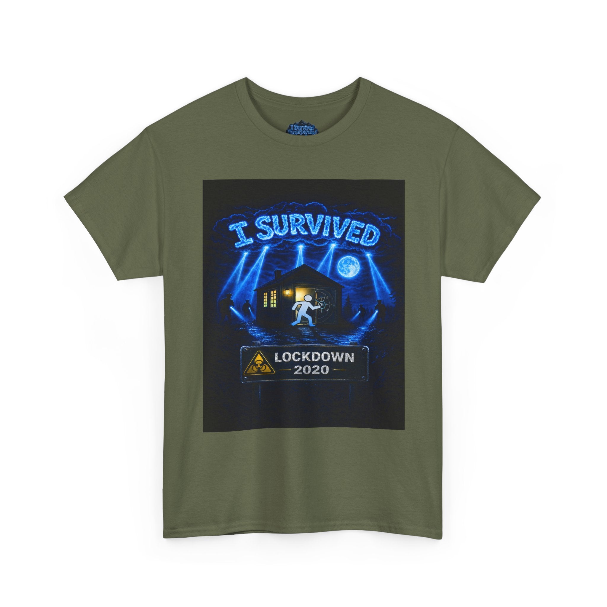 I Survived 2020 — S3:E1 "Quarantine" | Lockdown Edition Documentary Unisex Heavy Cotton Tee