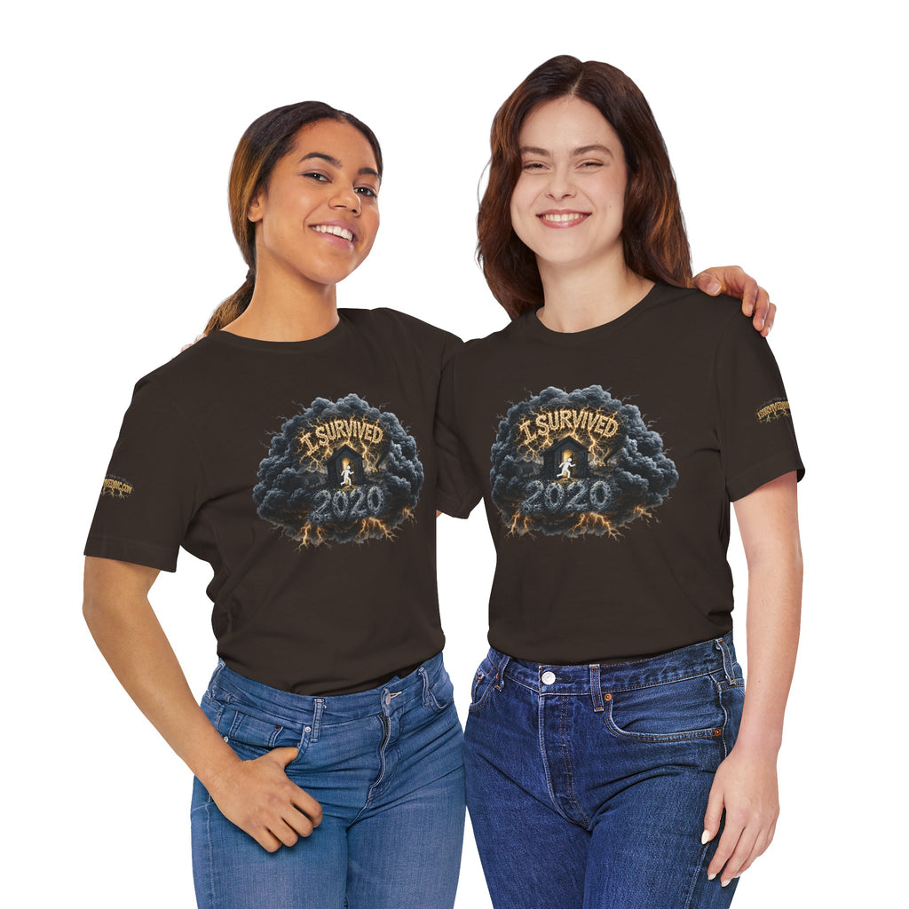 I Survived 2020 — Director's Cut Original Design Teaser Tee | Season 1 Premiere Drop Unisex Jersey Short Sleeve Tee