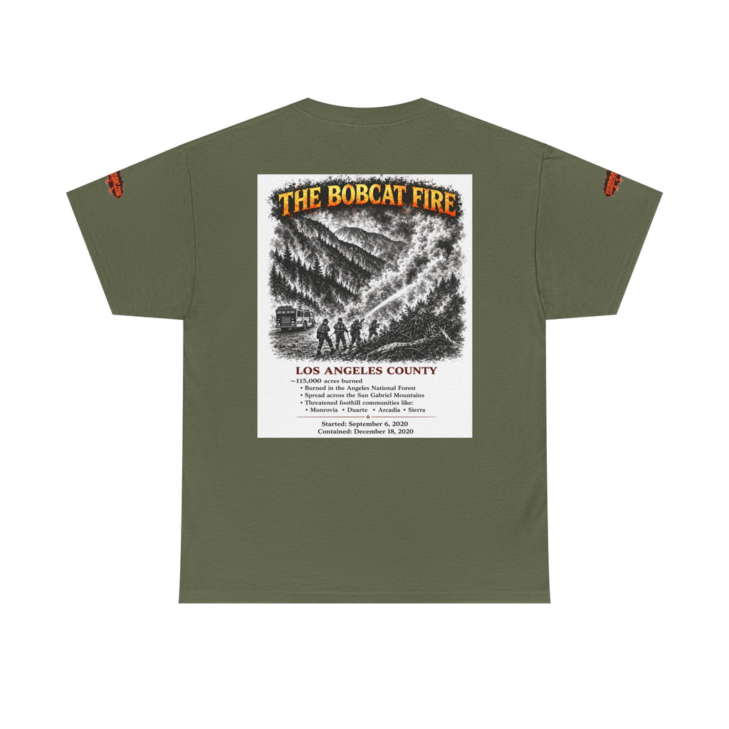 I Survived 2020 — S2:E2 "The Bobcat Fire" | Wildfire Edition Memorial Unisex Heavy Cotton Tee (SPECIAL EDITION)