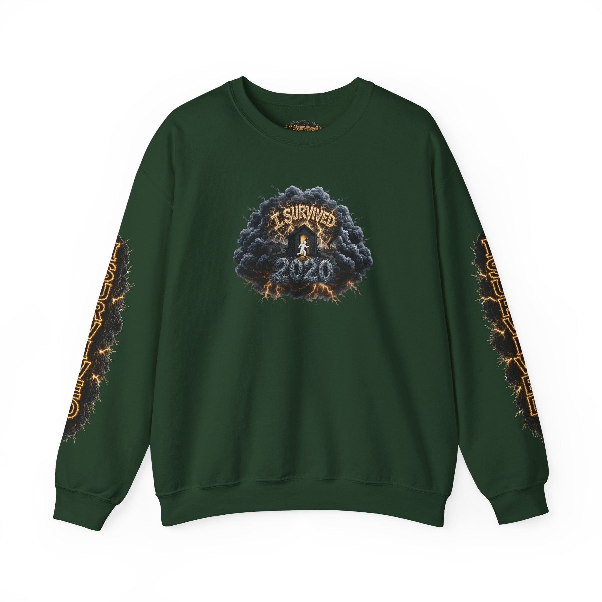 I Survived 2020 — Original PILOT Design: Director's Cut Special Edition Unisex Heavy Blend™ Crewneck Sweatshirt