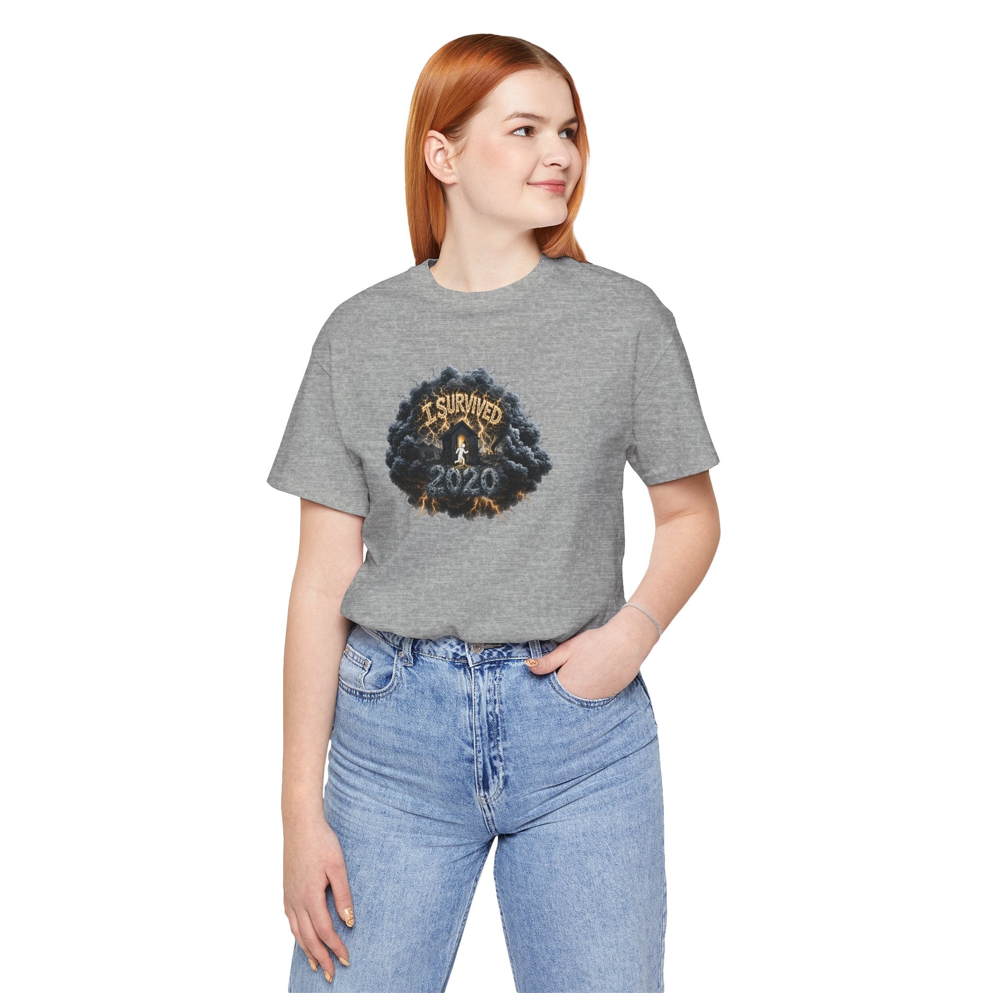 I Survived 2020 — Original PILOT Design: Director's Cut Unisex Jersey Short Sleeve Tee