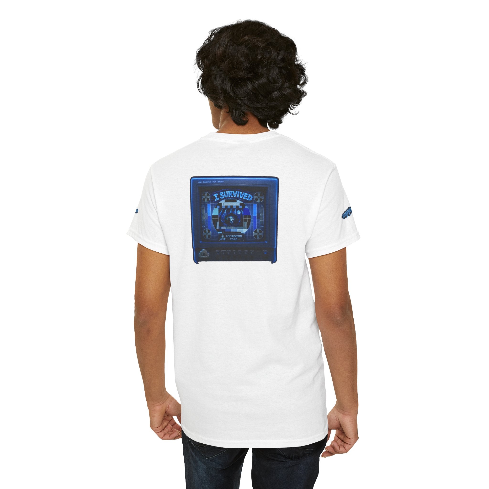 I Survived 2020 — "Please Stand By" Test Pattern Tee Lockdown Special Edition Summer Exclusive Unisex Heavy Cotton Tee