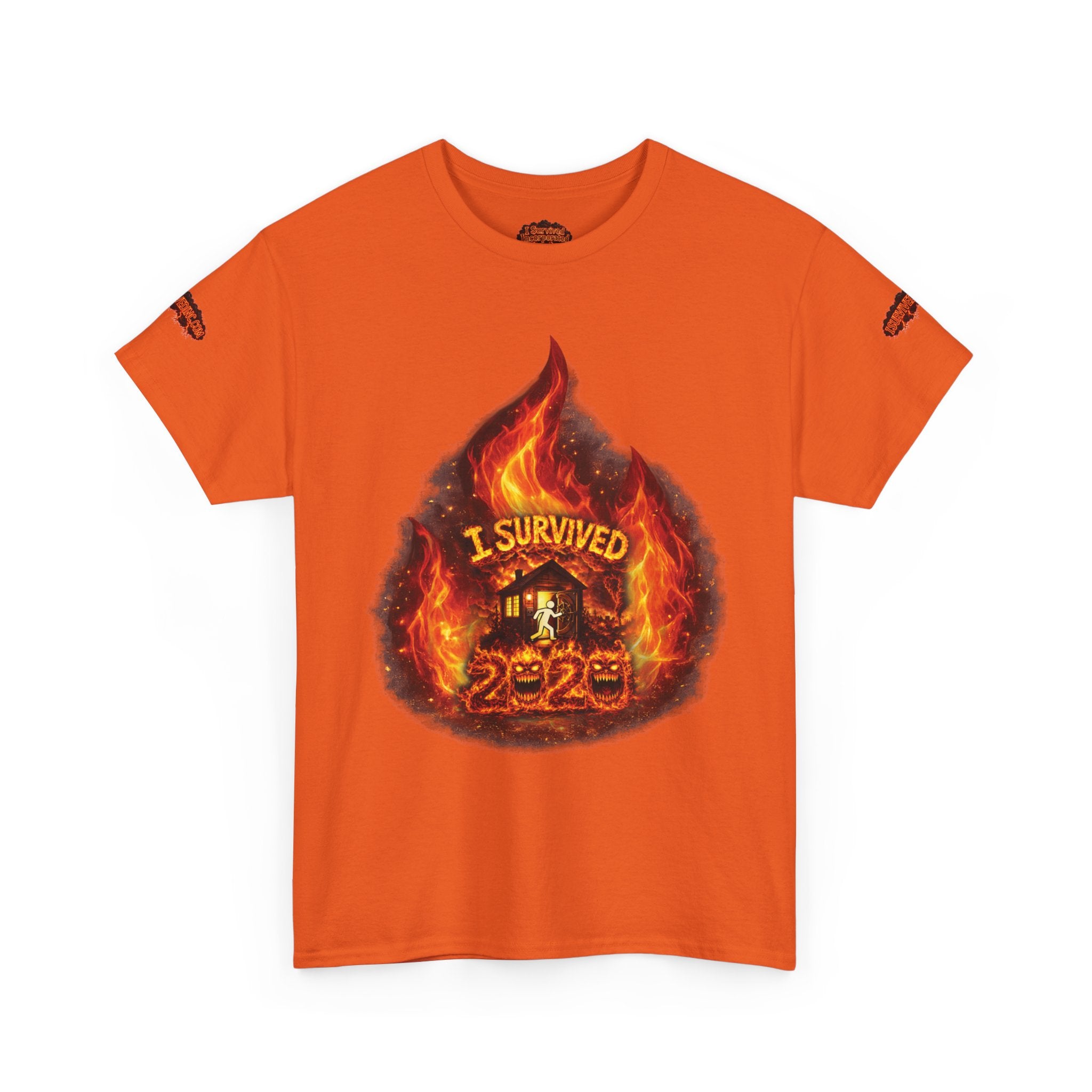 I Survived 2020 — Director's Cut S2:E2 "The Bobcat Fire" | Wildfire Edition Memorial Unisex Heavy Cotton Tee (SPECIAL EDITION)