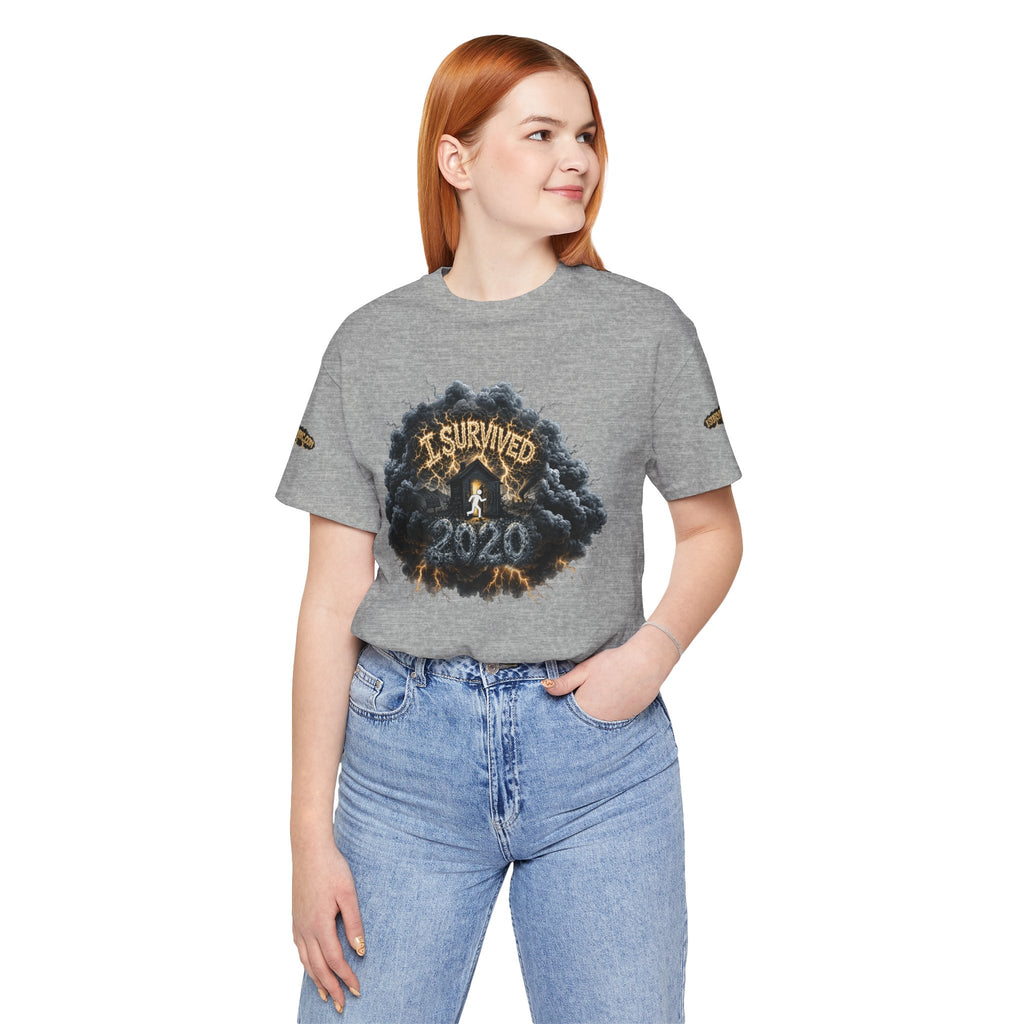 I Survived 2020 — Director's Cut Original Design Teaser Tee | Season 1 Premiere Drop Unisex Jersey Short Sleeve Tee